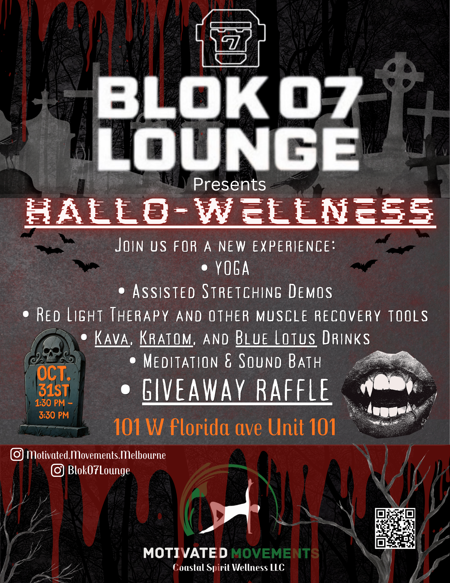 Hallowellness Yoga @ Blok07