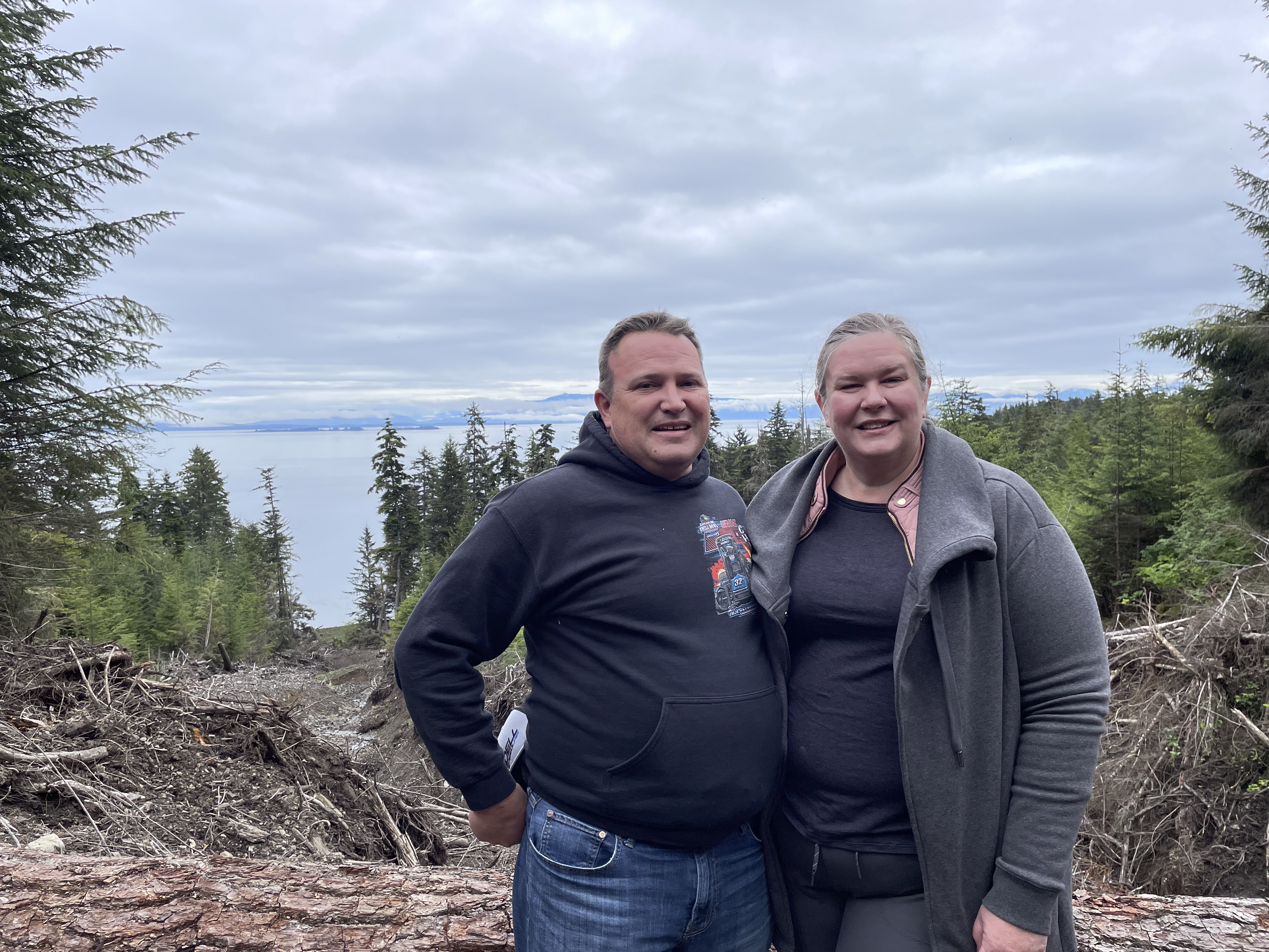 The views from Icy Point Strait