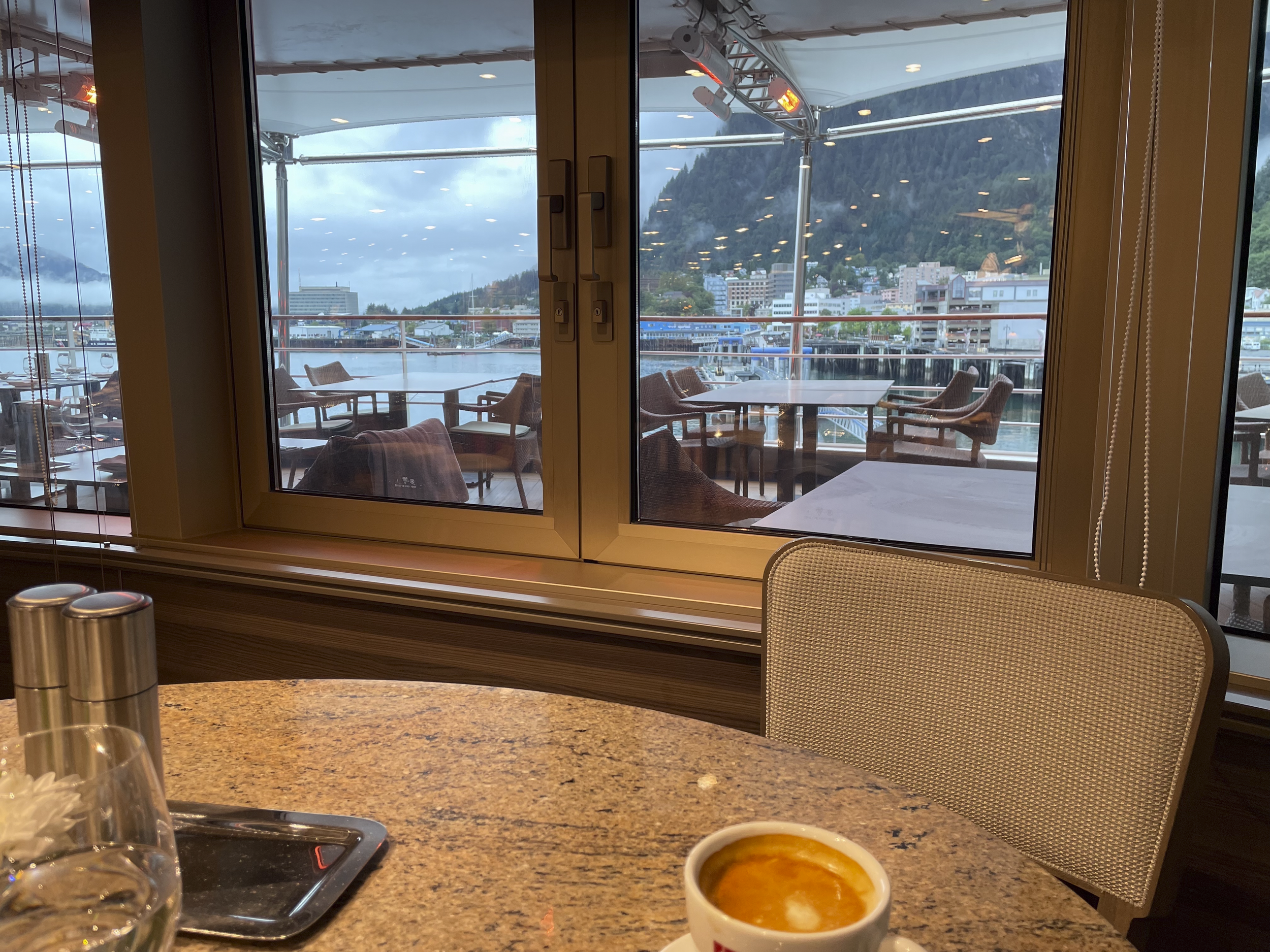 Nothing like Glaciers and a Hot Latte