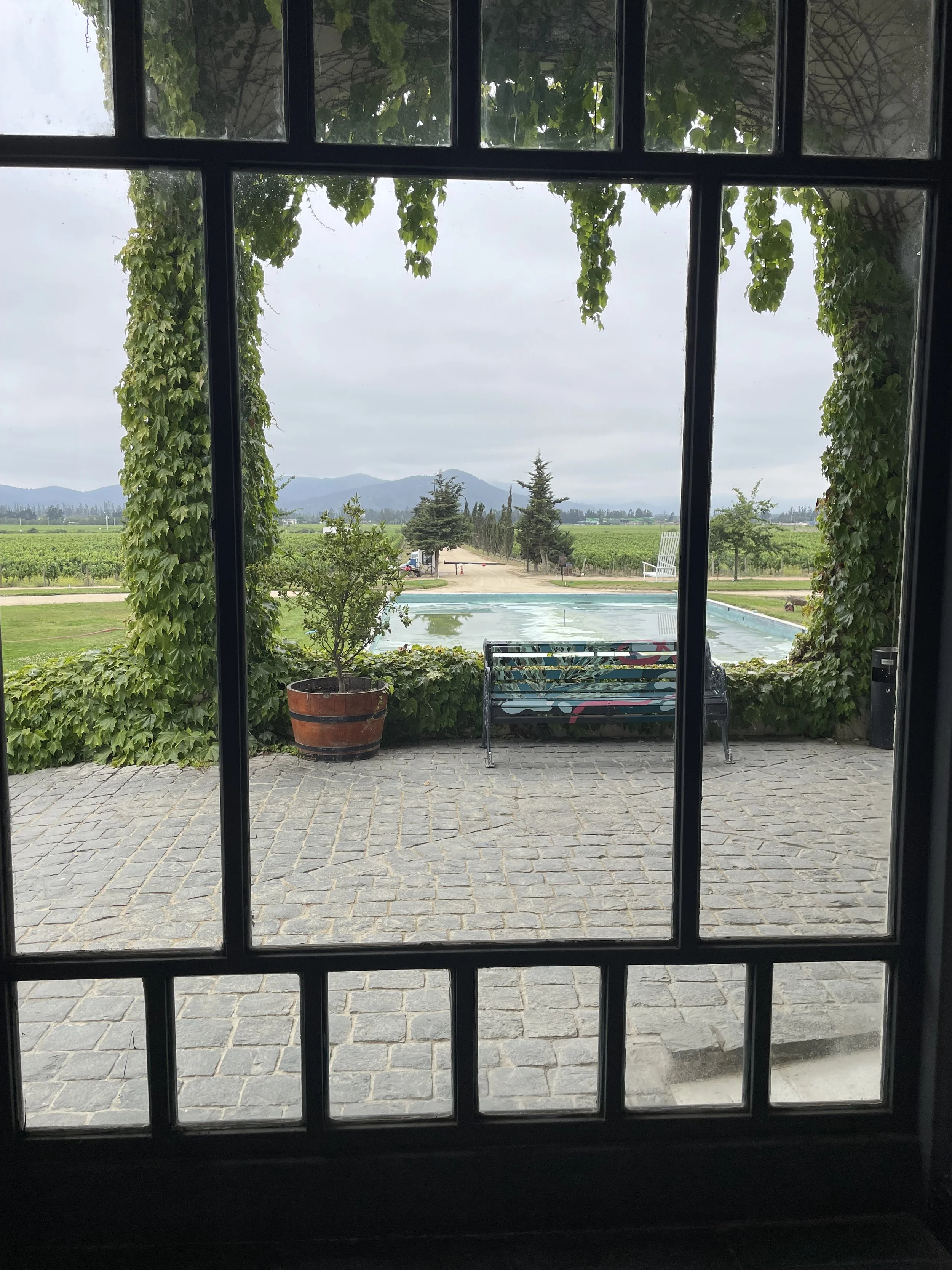 Winery in Chili outside of Santiago