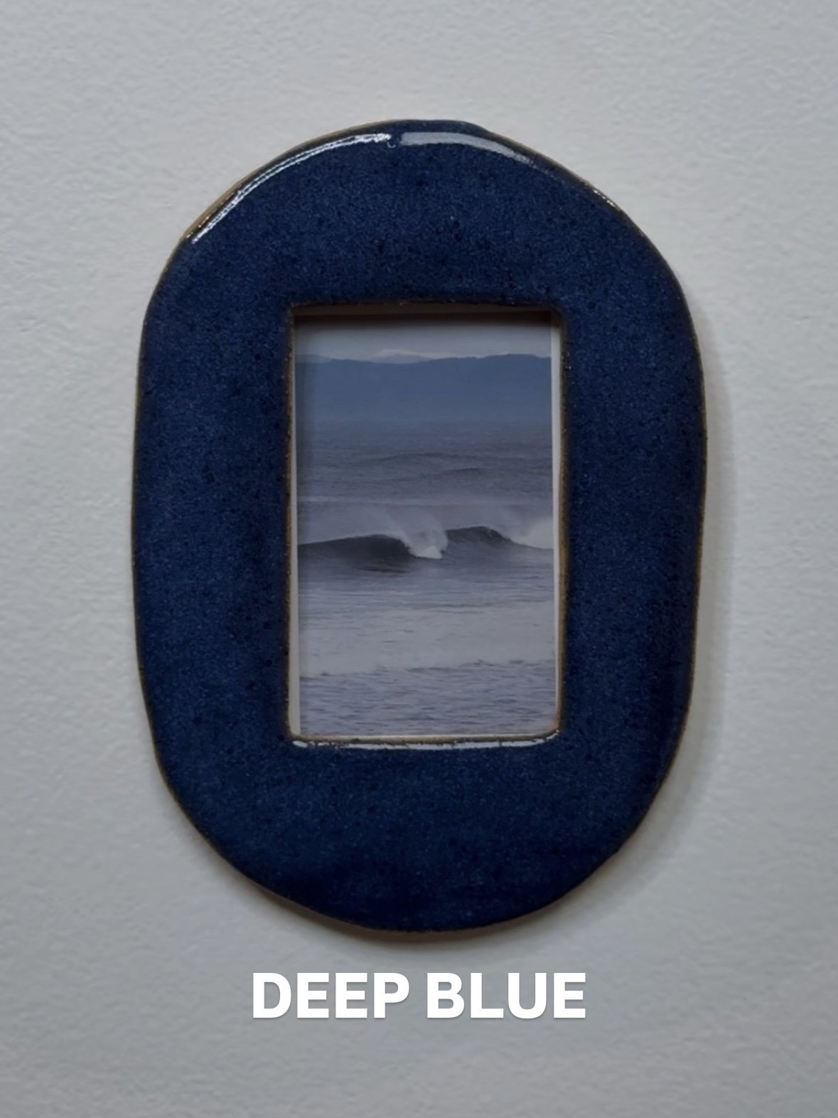 2x3" ceramic frame - oval
