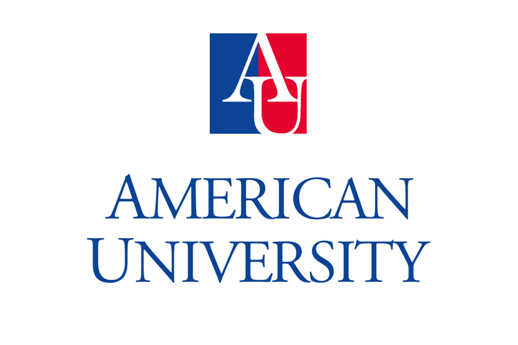American University logo