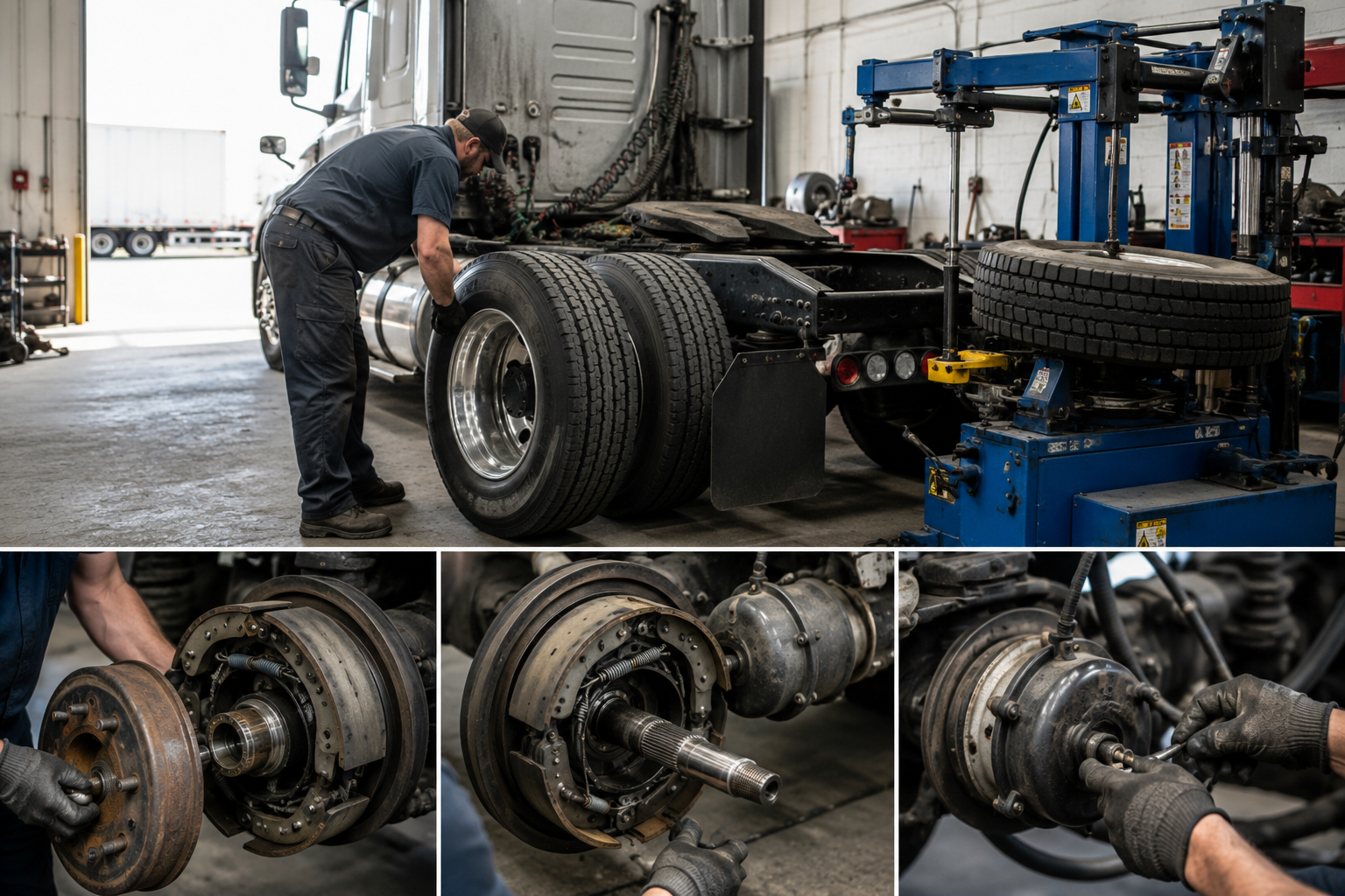 Semi Truck Tire & Brake Services