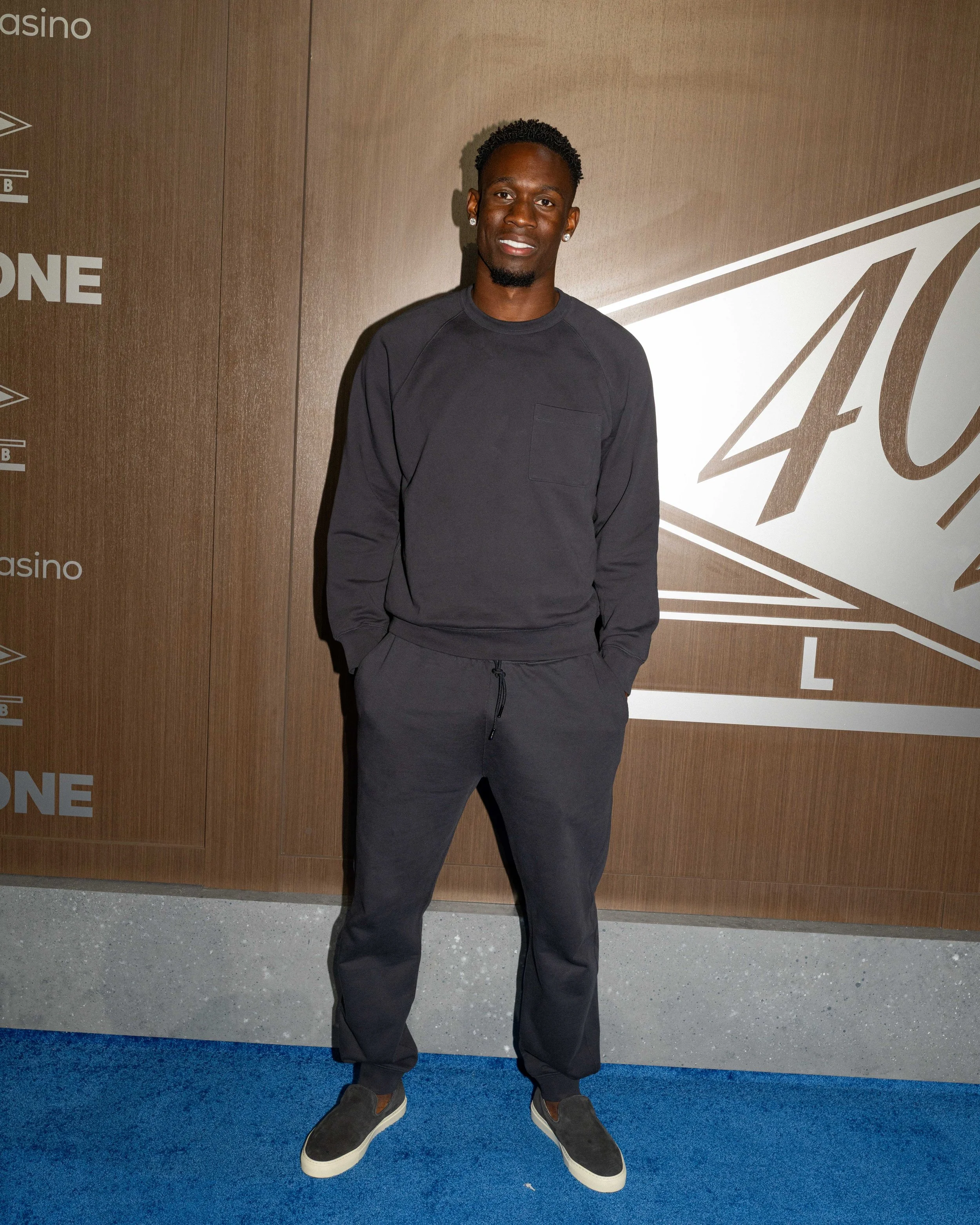 Folarin Balogun at The 40/40 Club at Fanatics Fest 2026