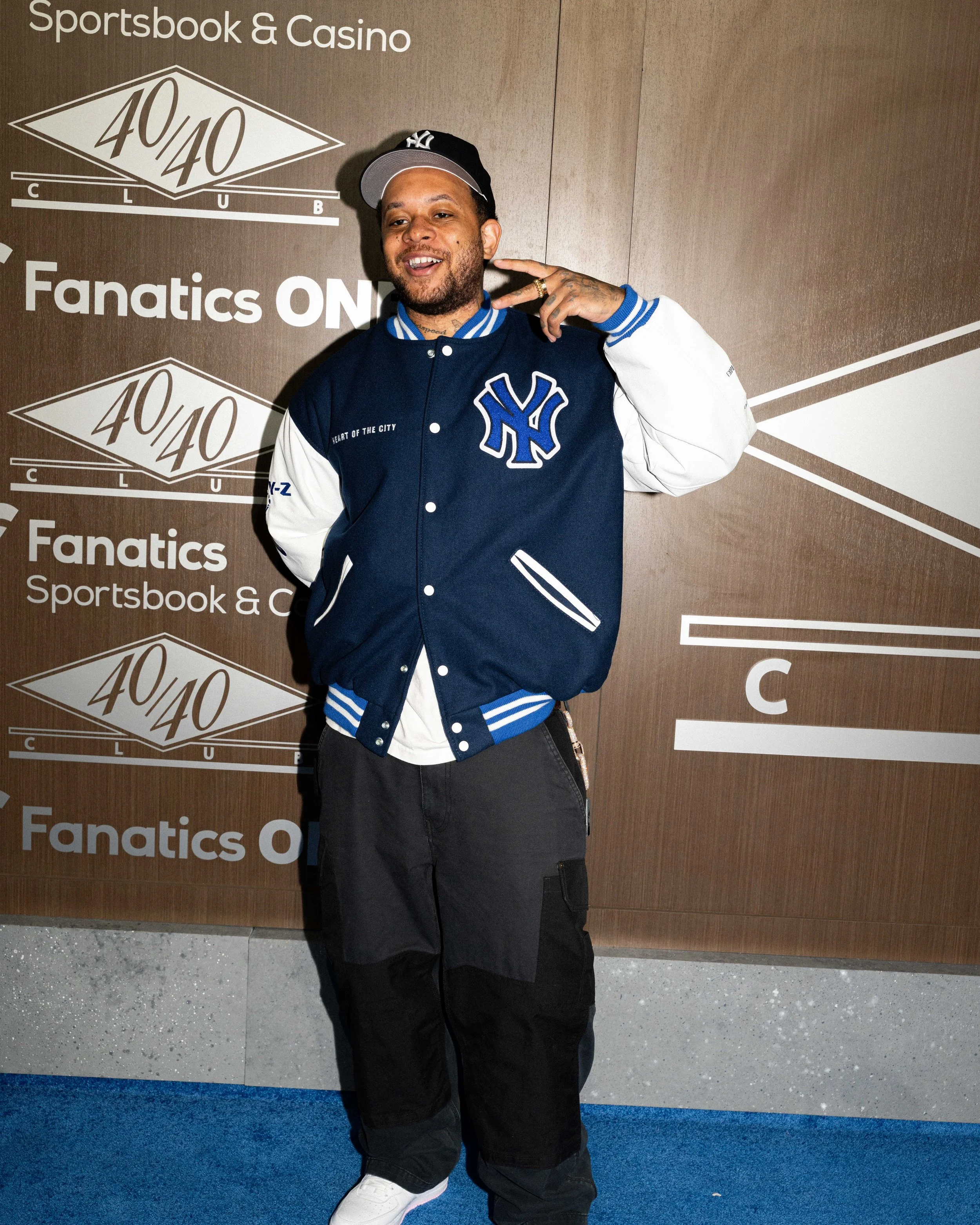 Chase B at The 40/40 Club at Fanatics Fest