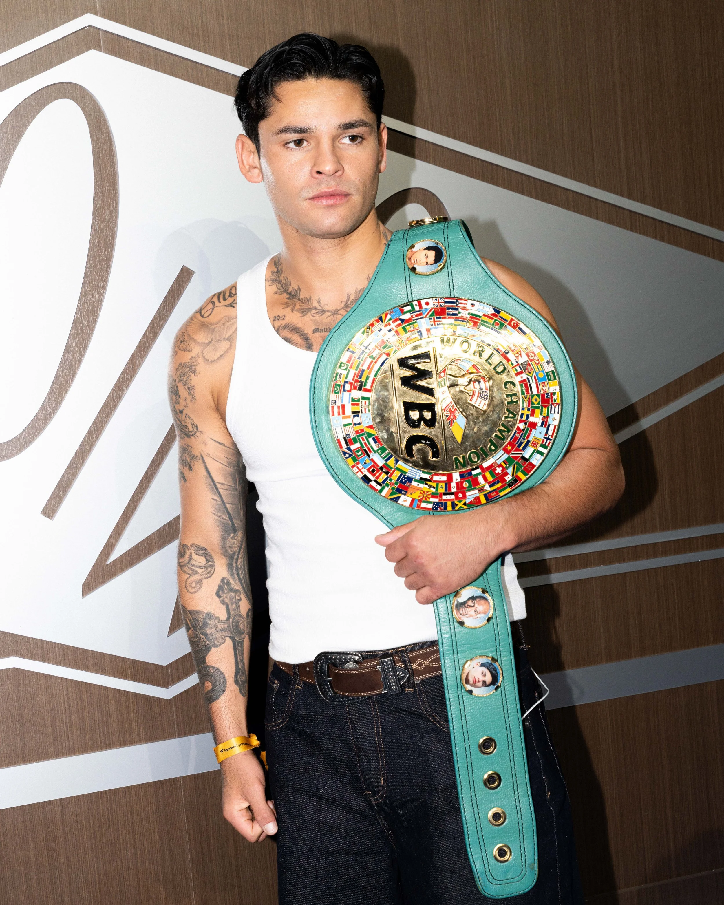 Ryan Garcia at The 40/40 Club at Fanatics Fest 2026 