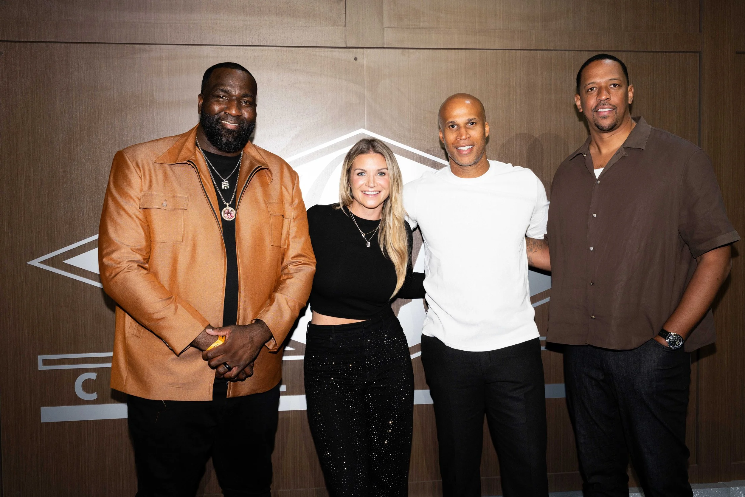 Kendrick Perkins, Richard Jefferson, and Channing Frye at The 40/40 Club at Fanatics Fest 2026