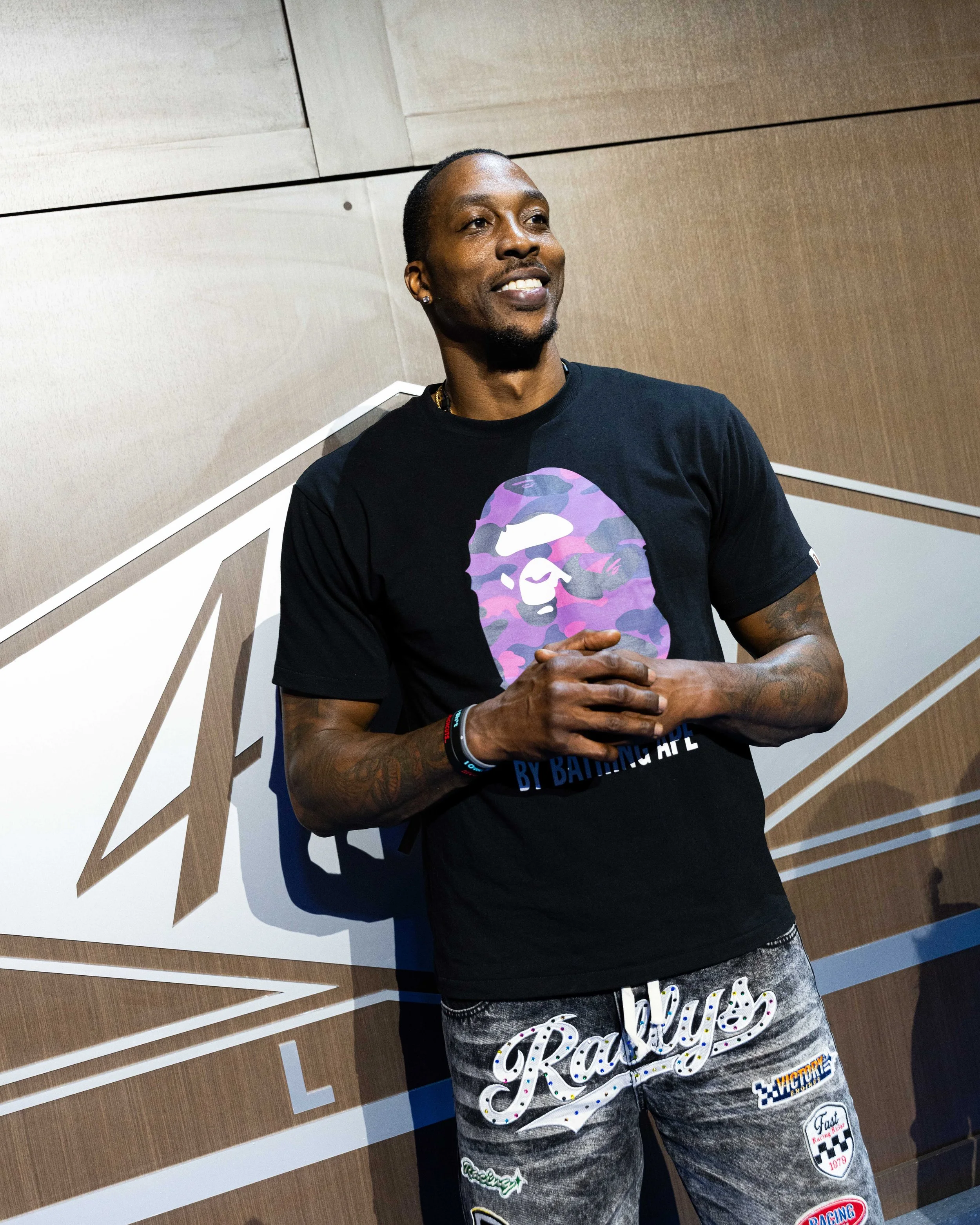 Dwight Howard at The 40/40 Club at Fanatics Fest