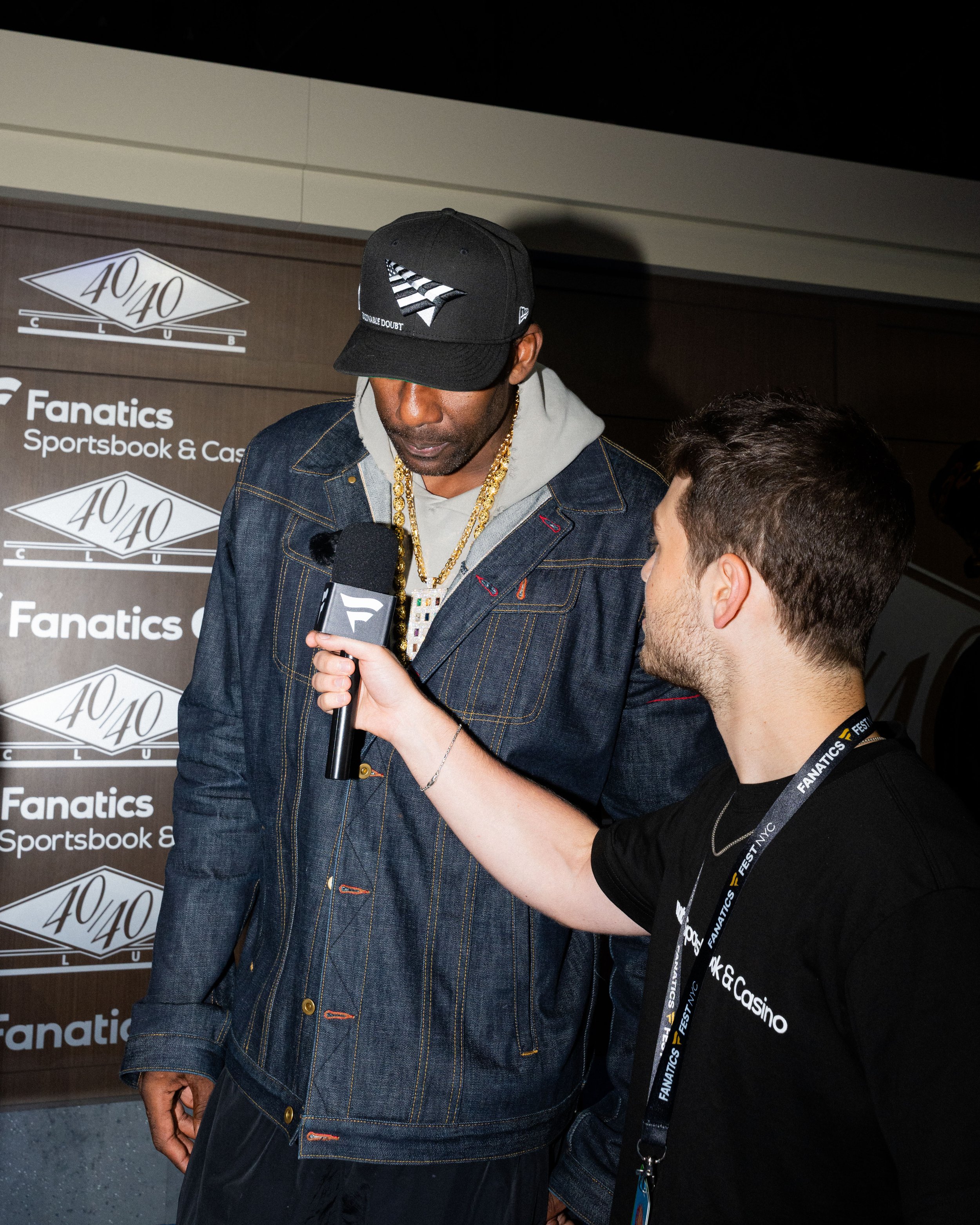 Amar'e Stoudemire at The 40/40 Club at Fanatics Fest 2026
