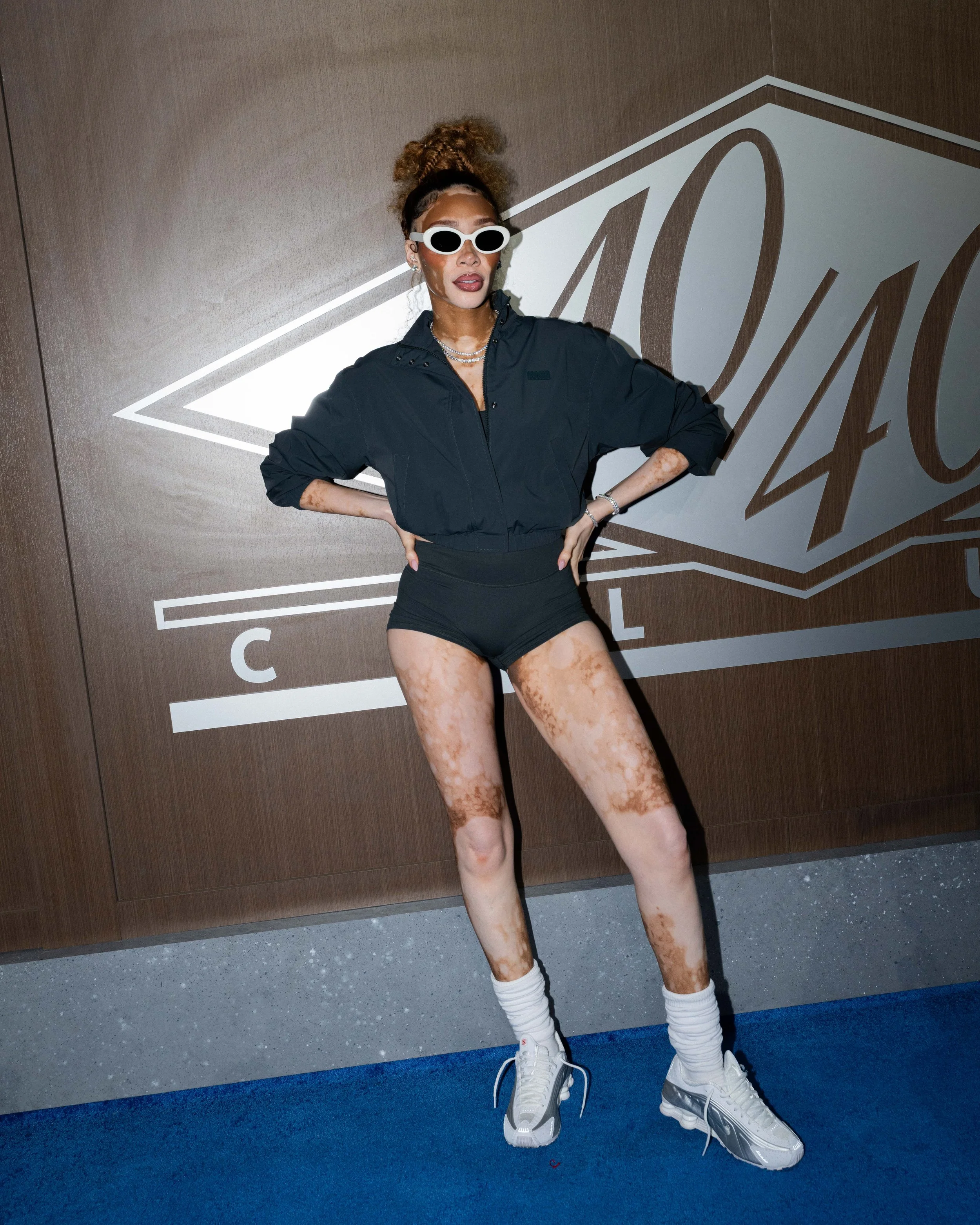 Winnie Harlow at The 40/40 Club at Fanatics Fest 2026