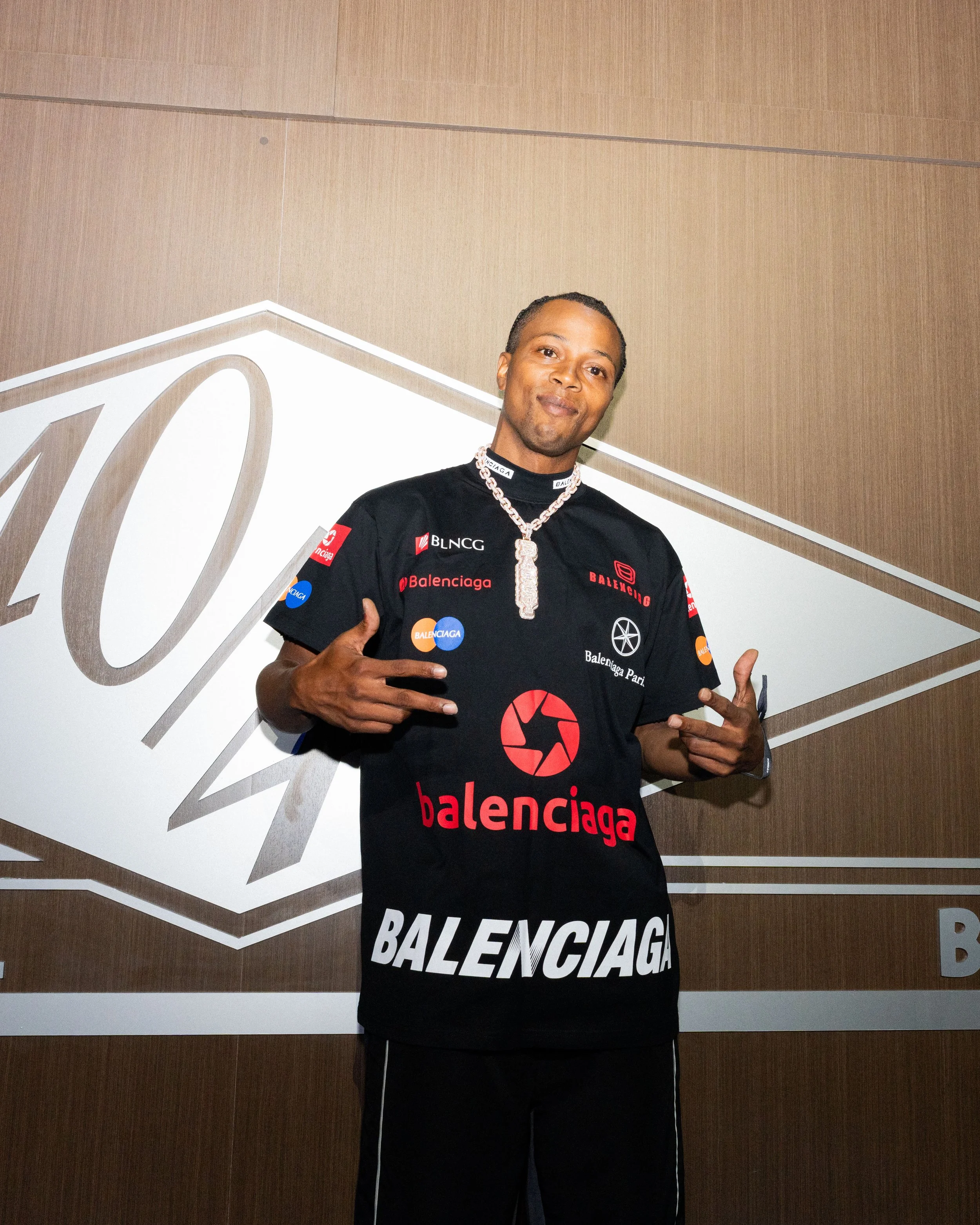 Sebastian Telfair at The 40/40 Club at Fanatics Fest 2026