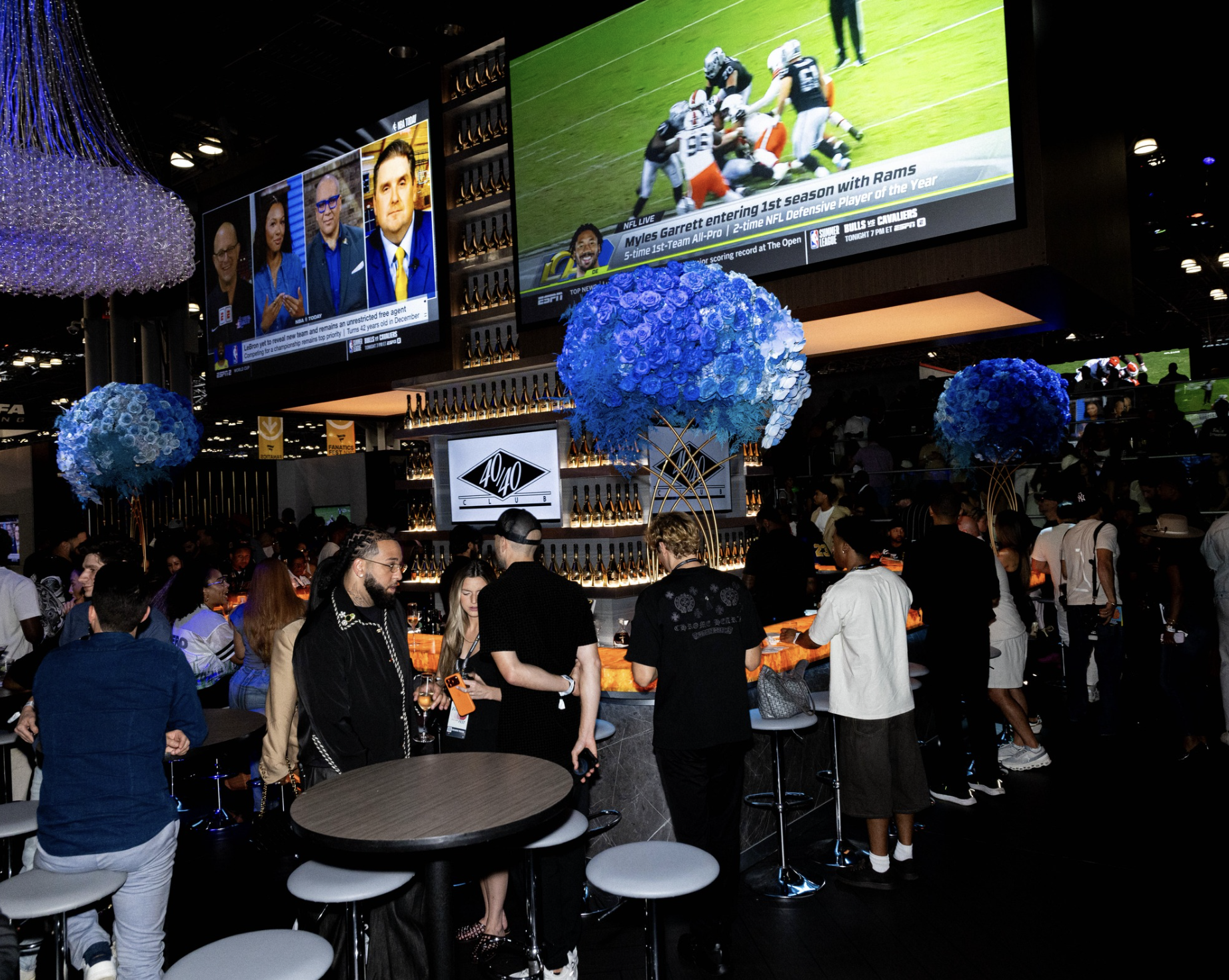 Inside The 40/40 Club at Fanatics Fest