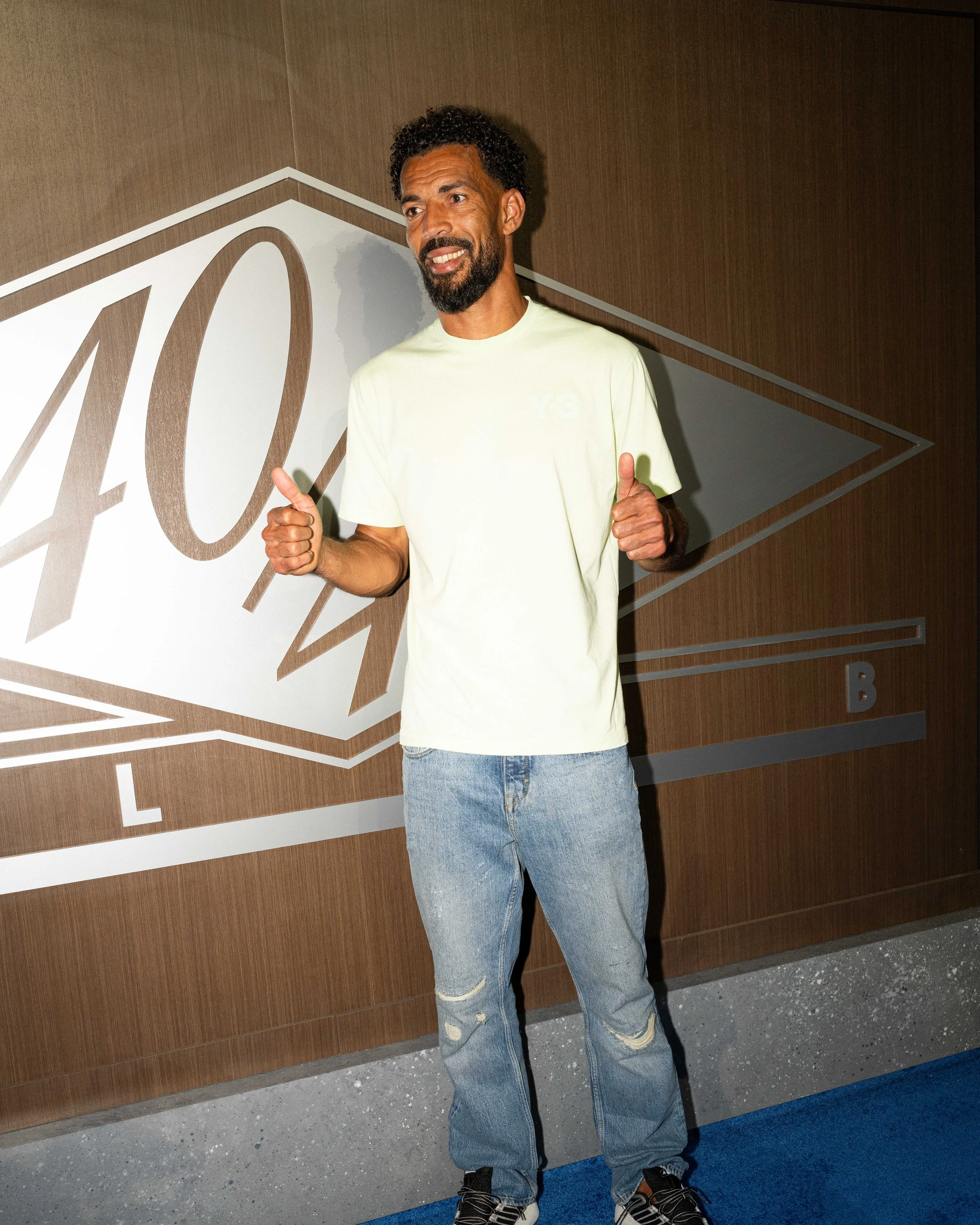 Cape Verde's Goalkeeper Vozinha at The 40/40 Club at Fanatics Fest 2026
