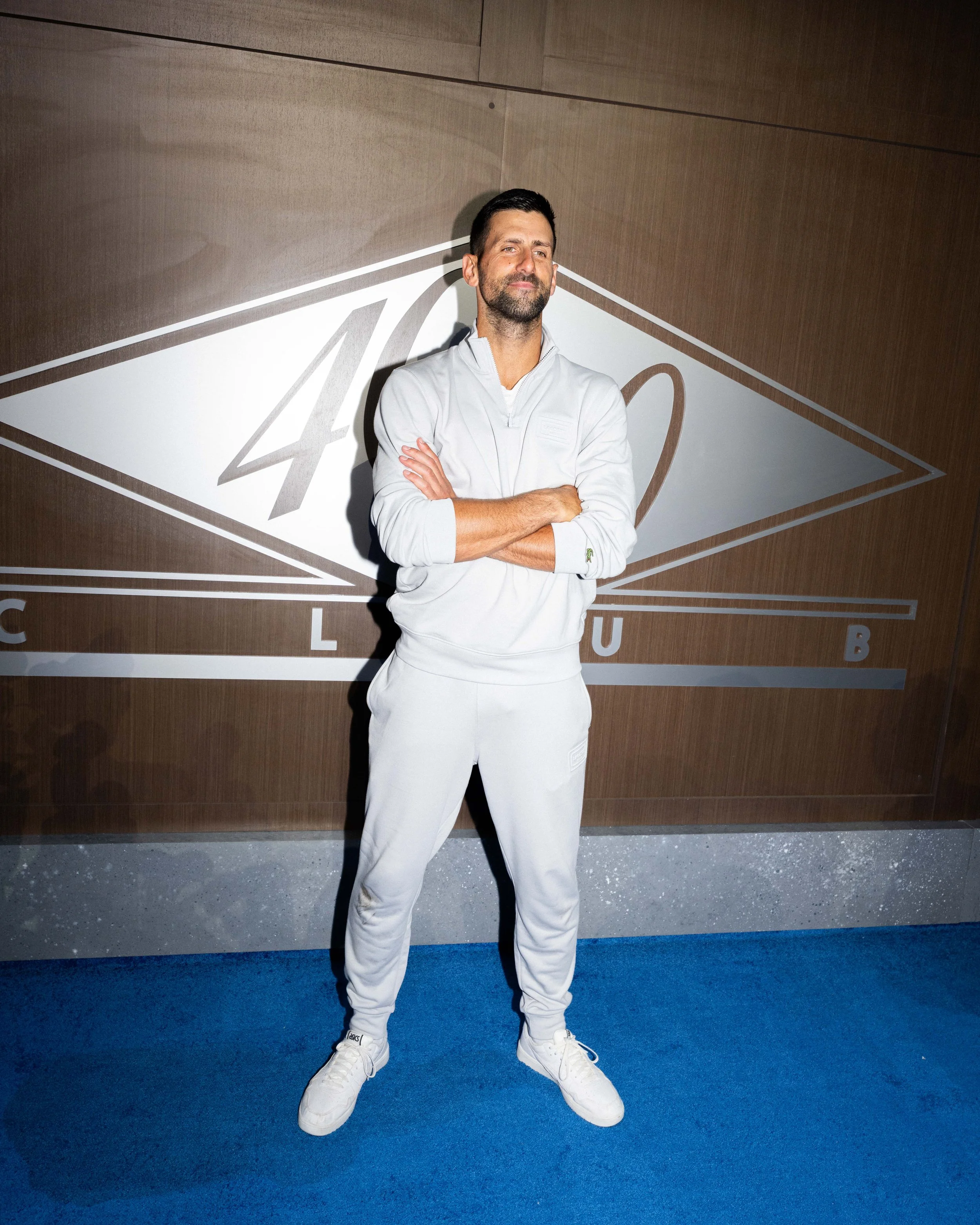 Novak Djokovic at The 40/40 Club at Fanatics Fest 2026