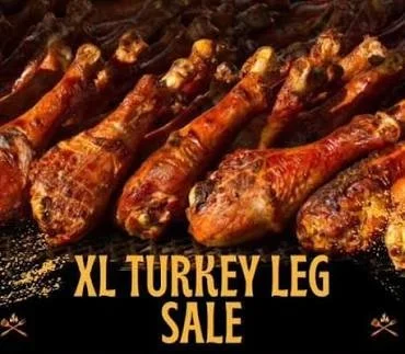 Turkey Leg Sale