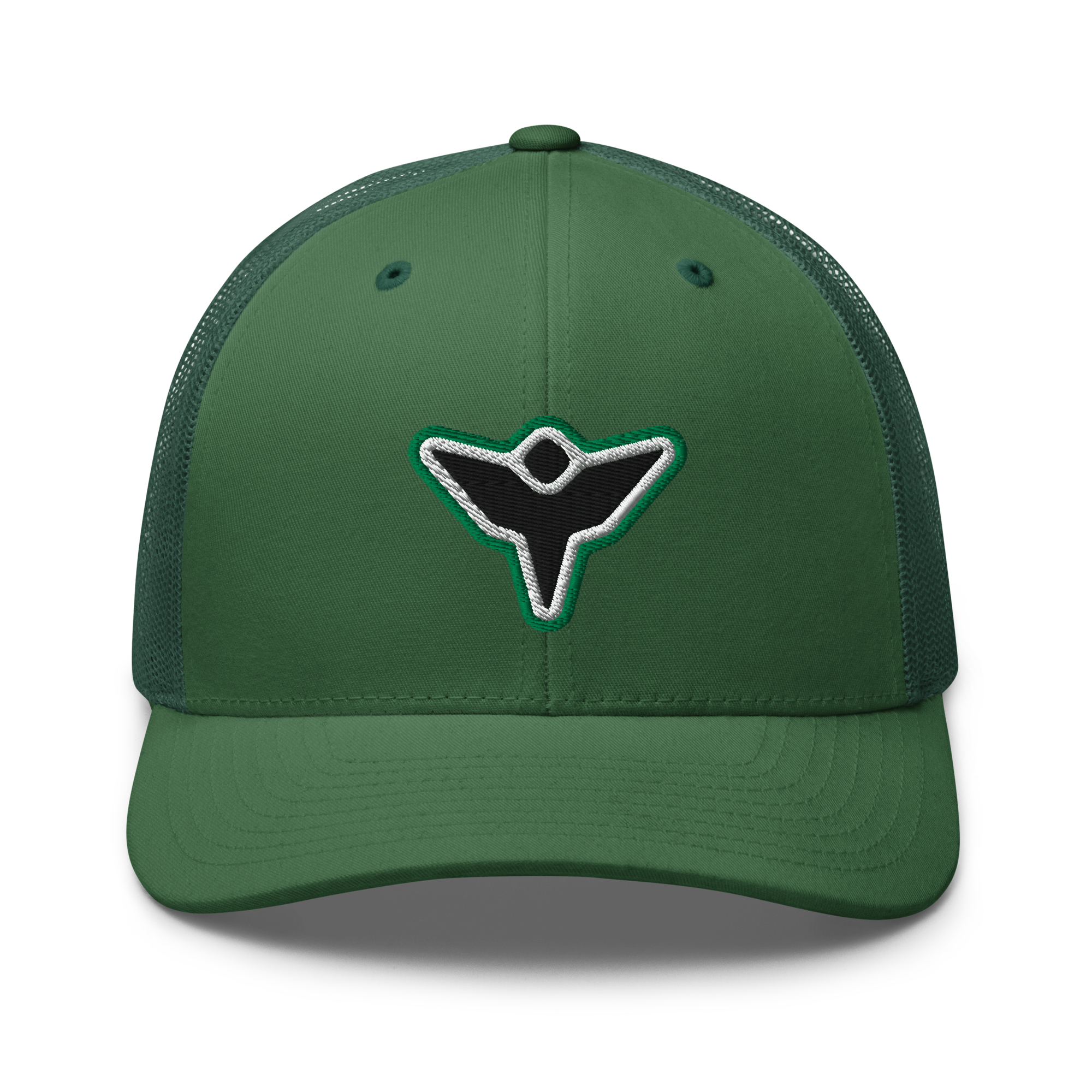 Angel Icon Green Trucker Hat