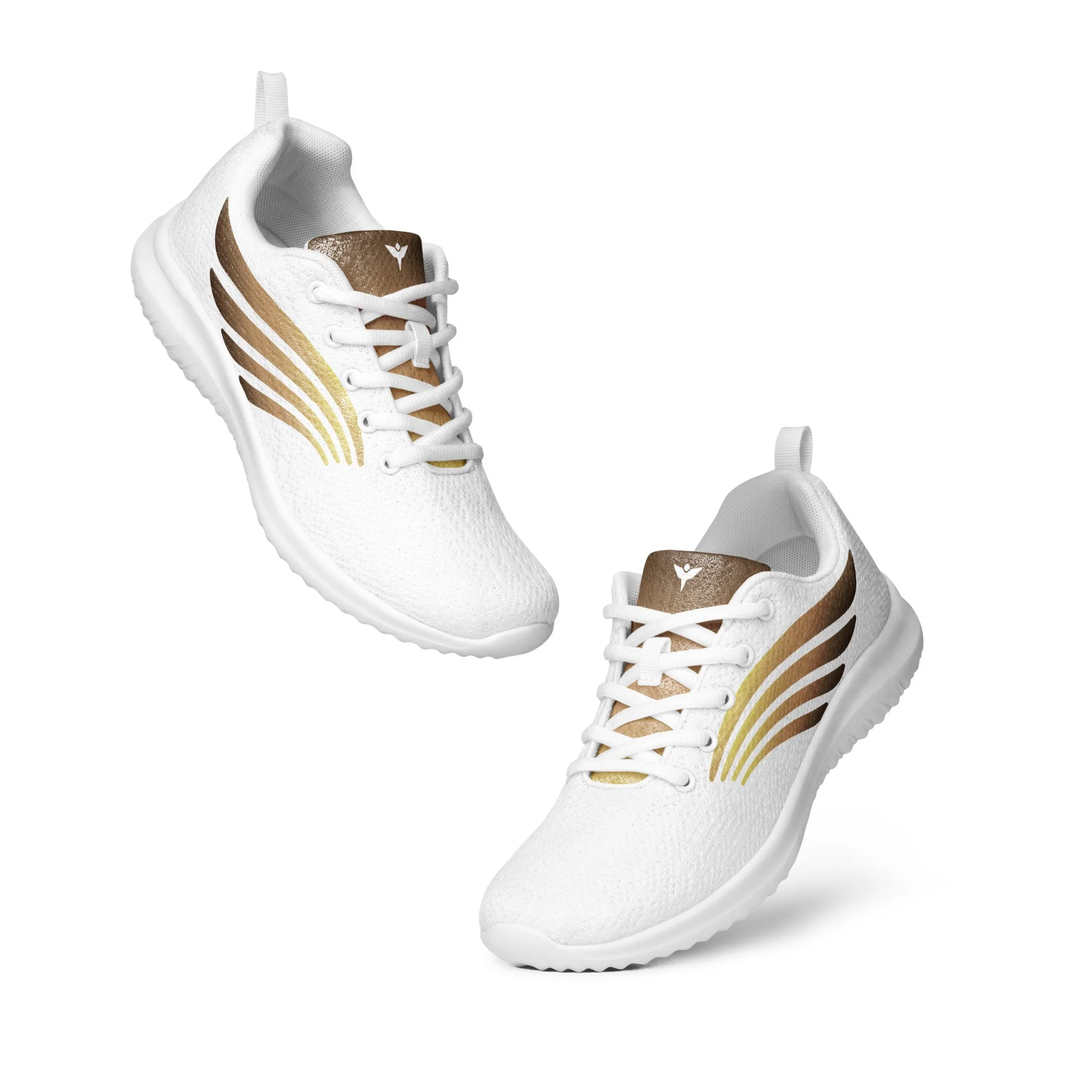 Tennis Sneakers Dark Gold wings