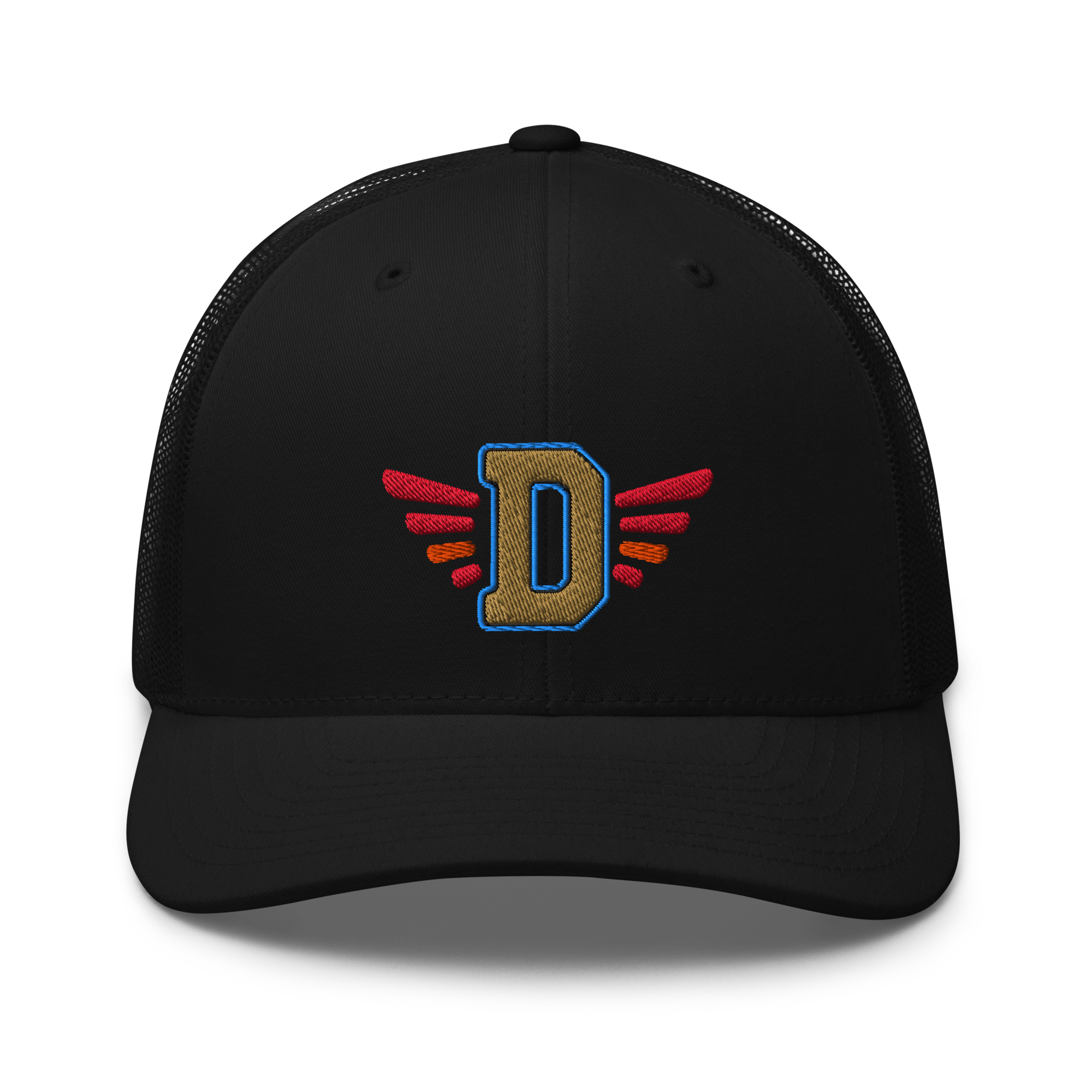 Dropout D-Wings Trucker Hat - available in Black Navy or White