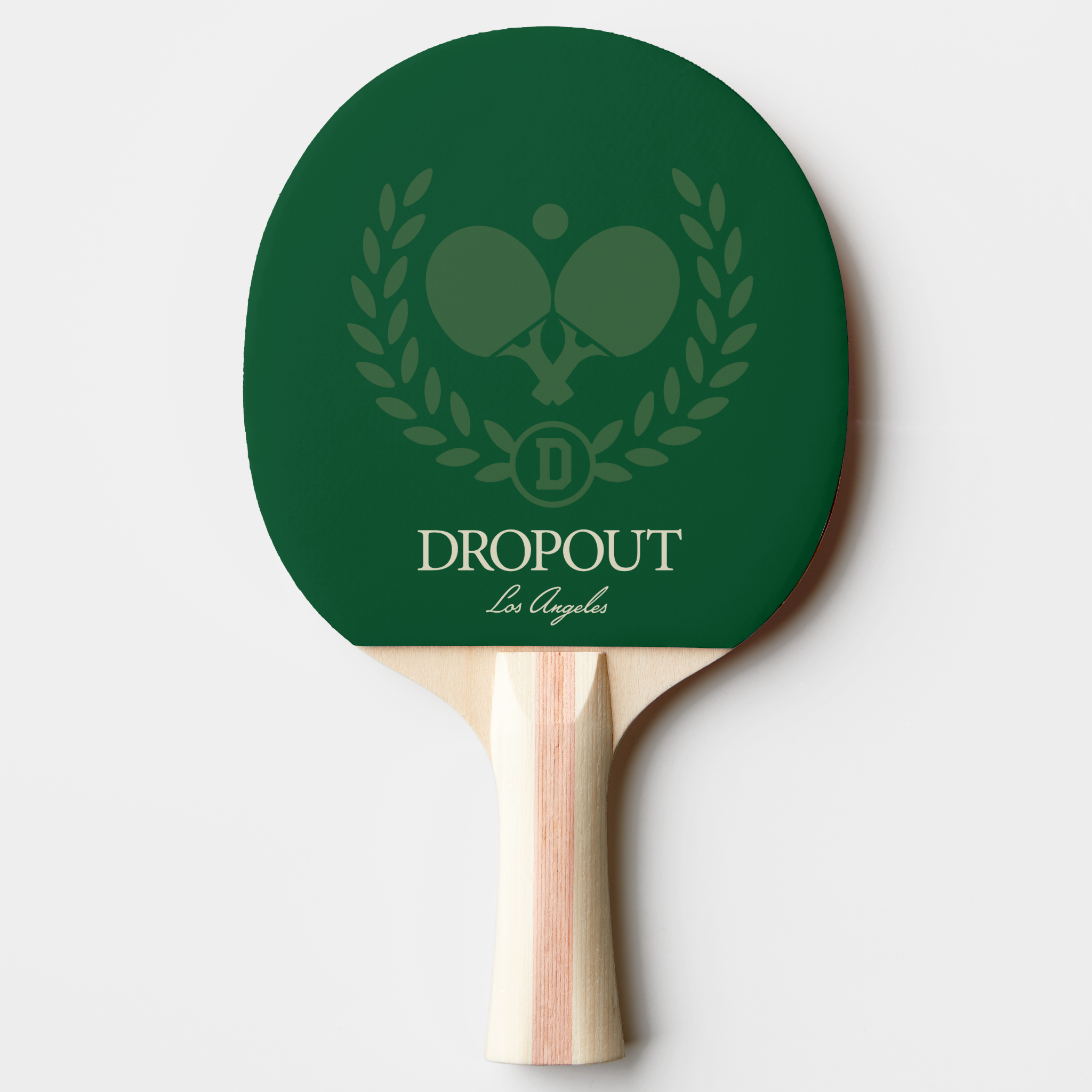 Dropout Classic Wreath Ping Pong Paddle