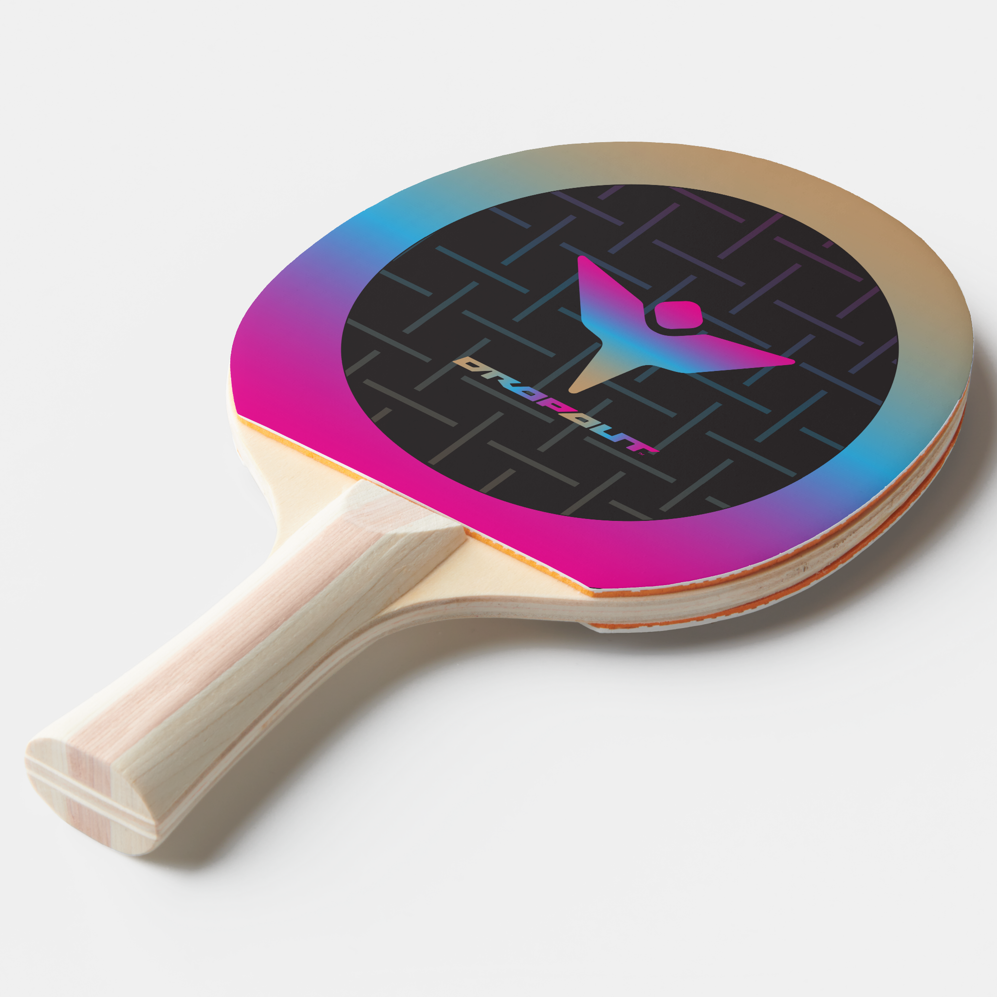 Zazzle Dropout 1997 Ping Pong Paddle  (Front Angle).png