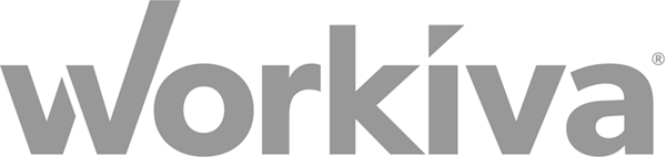 Workiva logo, a client of Aimee Cohen