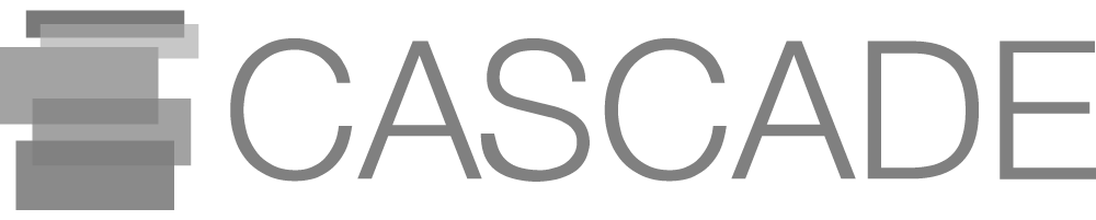 CASCADE logo, a client of Aimee Cohen