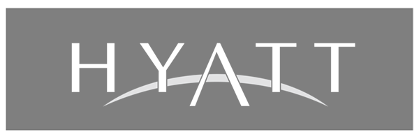 Hyatt hotel logo, a client of Aimee Cohen