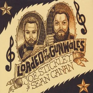 Album cover for Loaded to the Gunwales by Stickley & Canan. Illustration by Tom Huck.