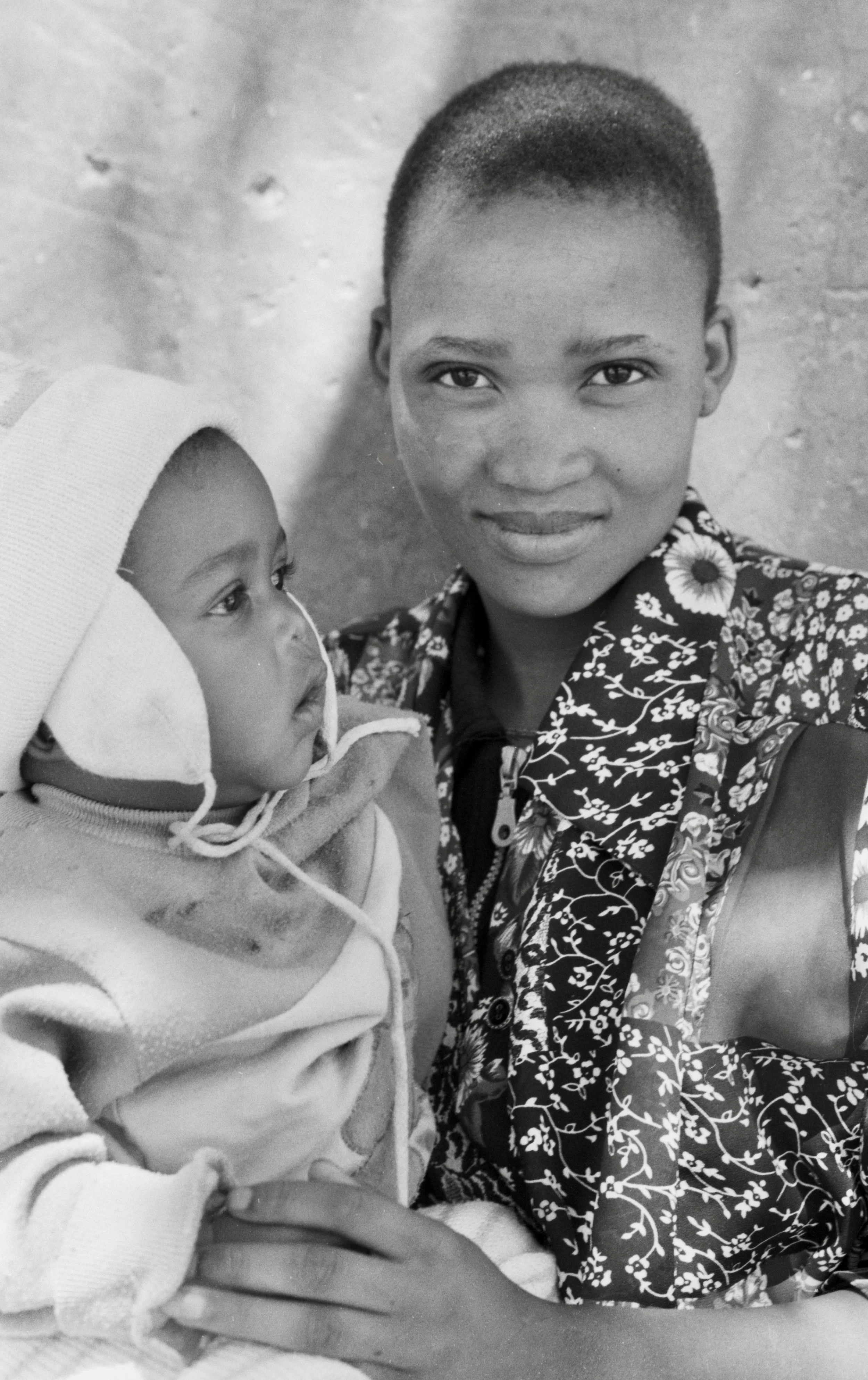 Woman and baby Botswana