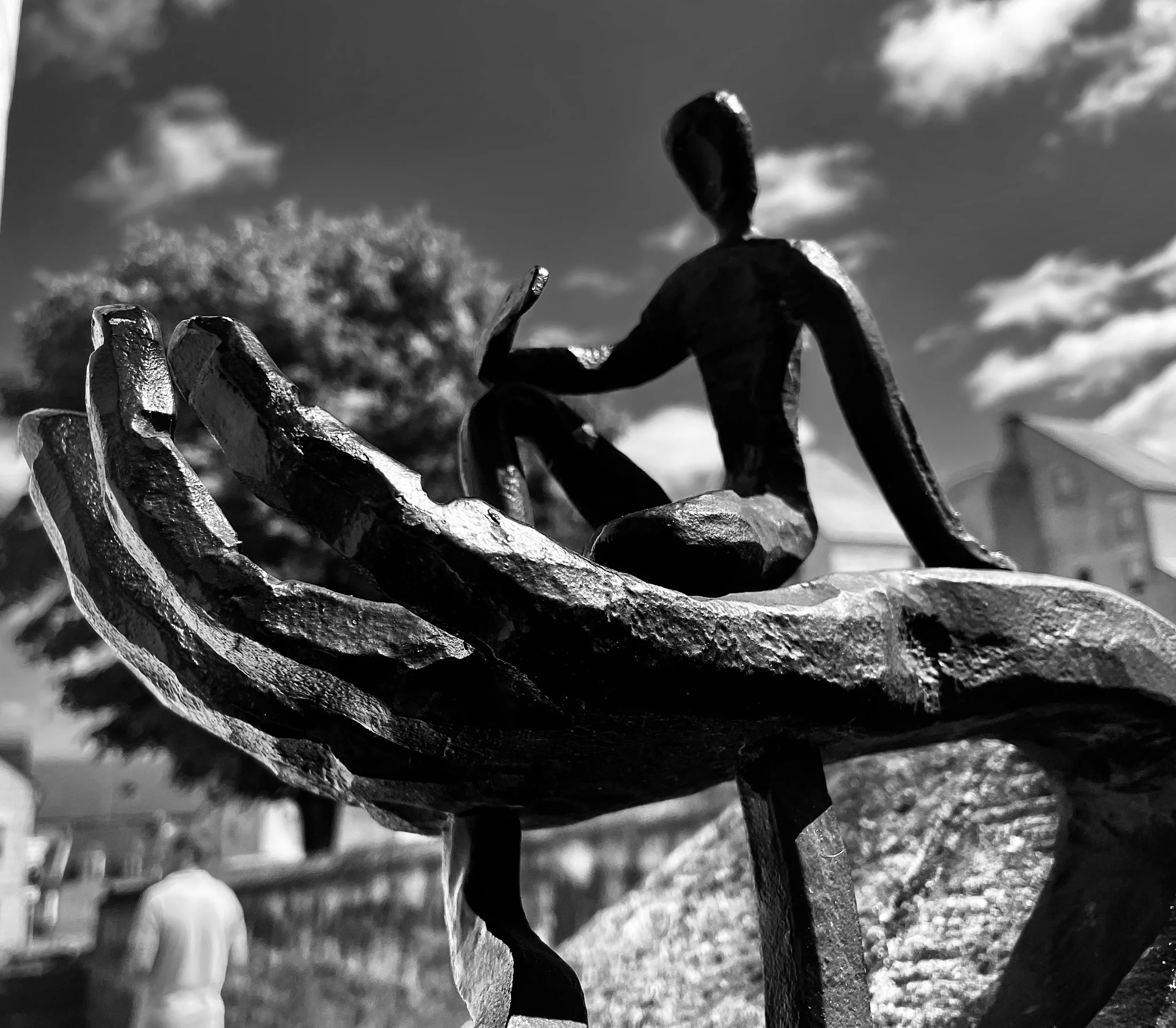 sculpted hand Samur France fine art print for sale