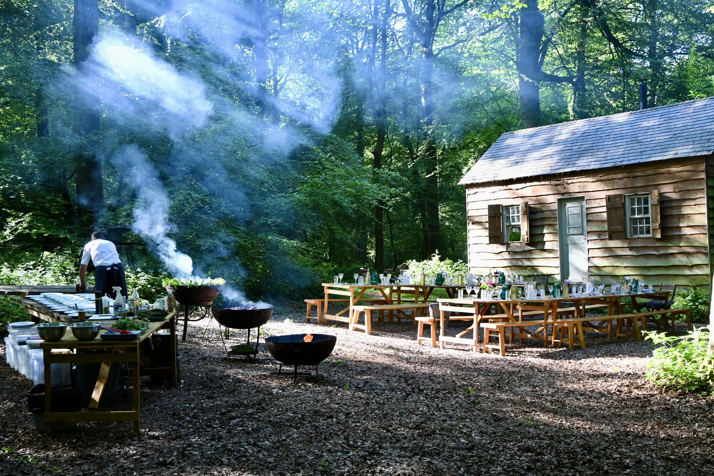 woodland event photography