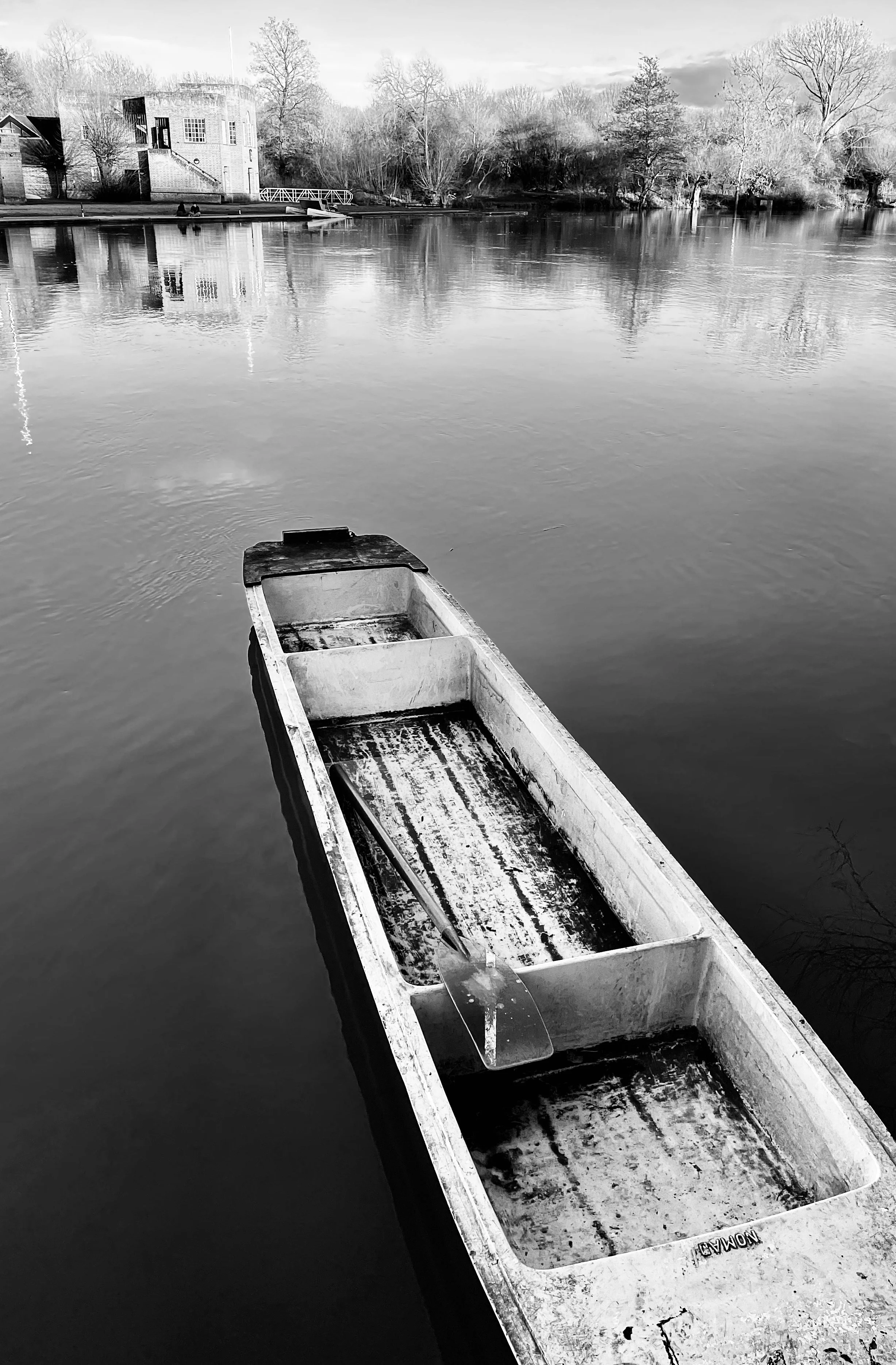 punts on the River ThamesOxford photography print for sale