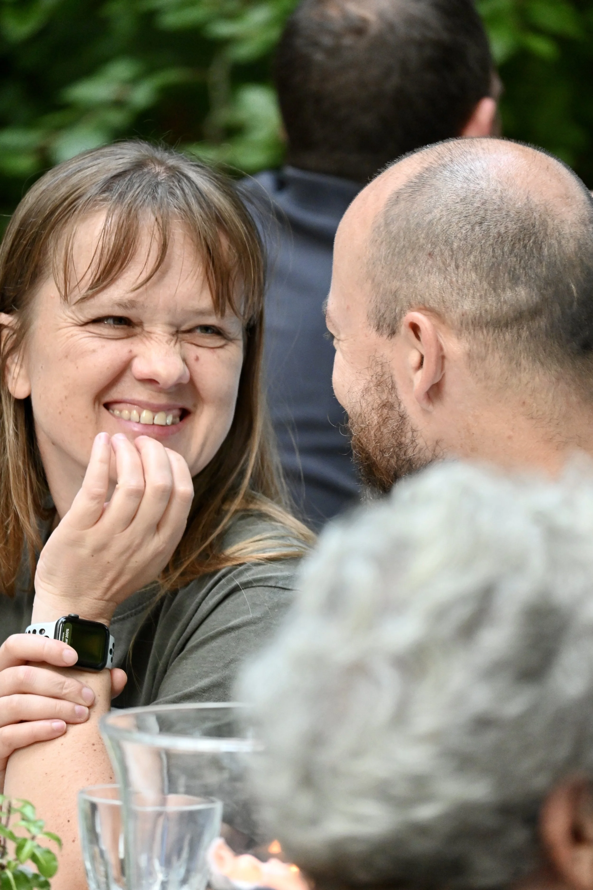 outdoor woodland dining event Chilterns Oxford