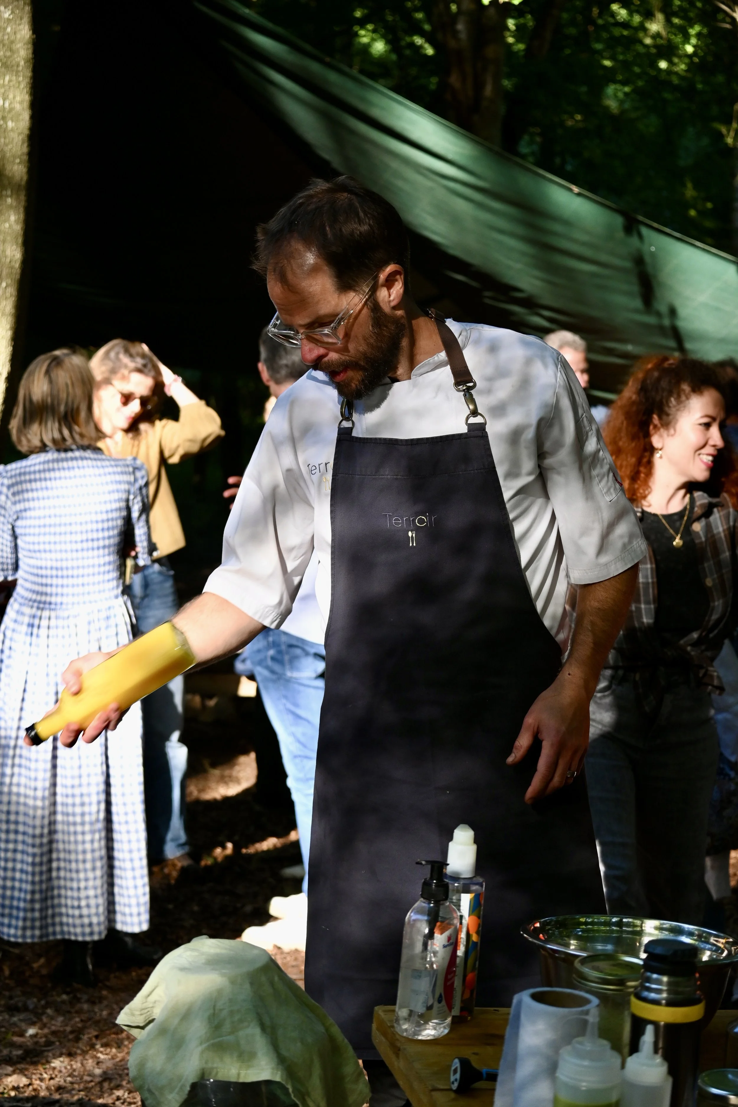 woodland dining event