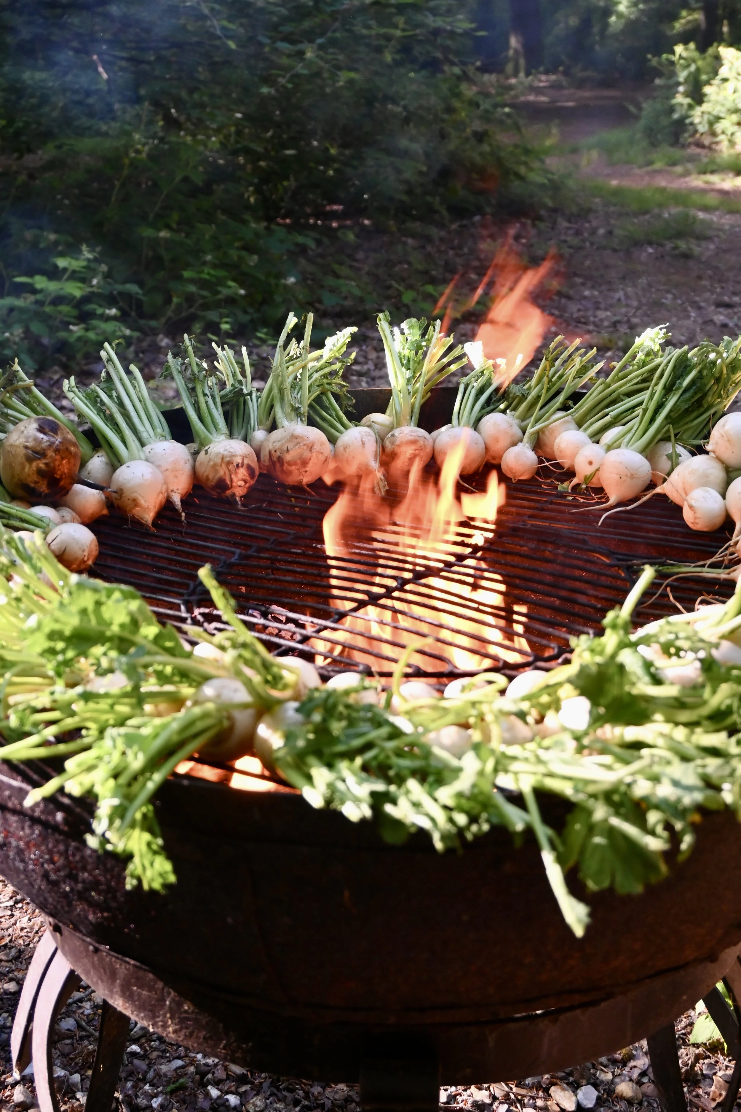 cooking on fire event