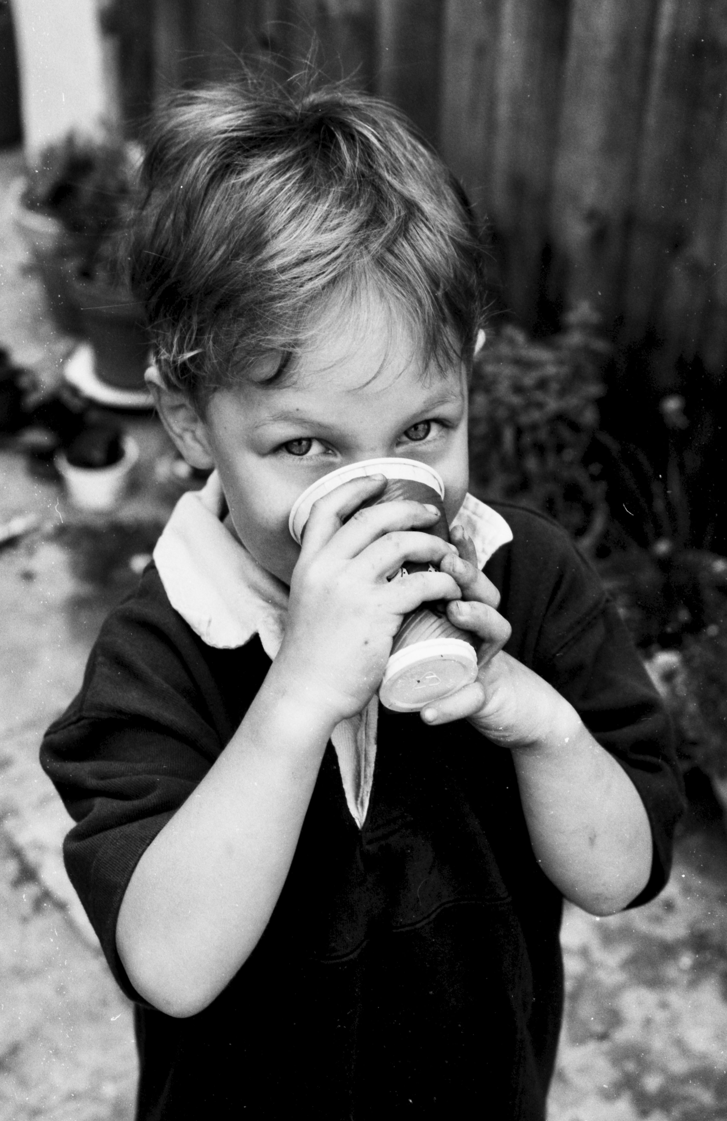 Black and White Children's Photography