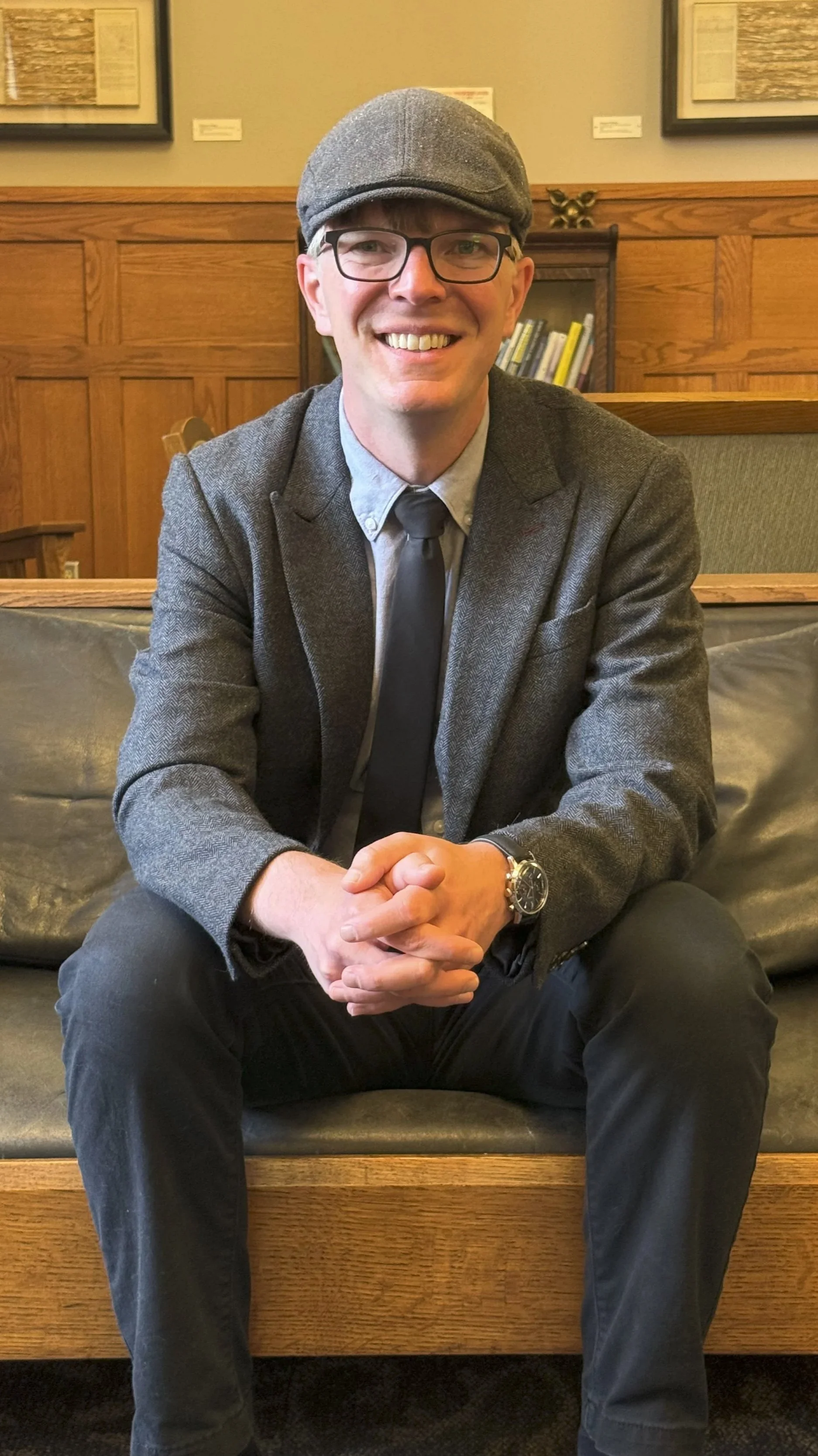 Dr. C. Kyle Rudick, professor, smiling, hoping to help you with publishing academic research