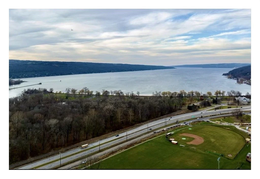 Cayuga Lake in Ithaca, NY