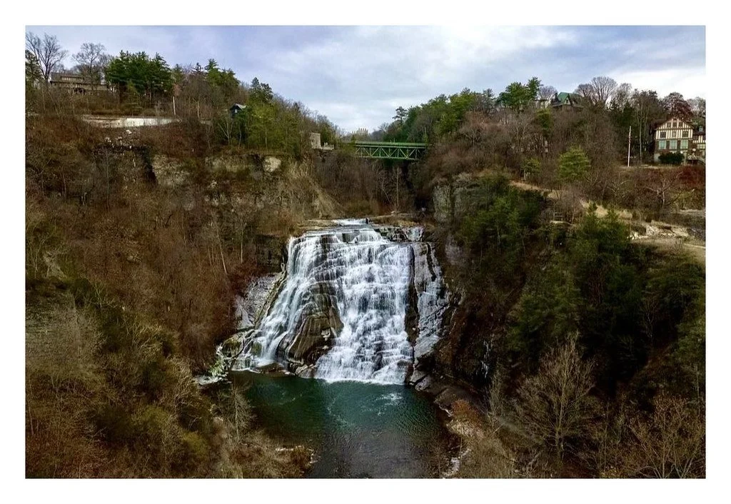 Ithaca Falls in Ithaca, NY