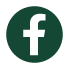 Ícono de facebook color verde