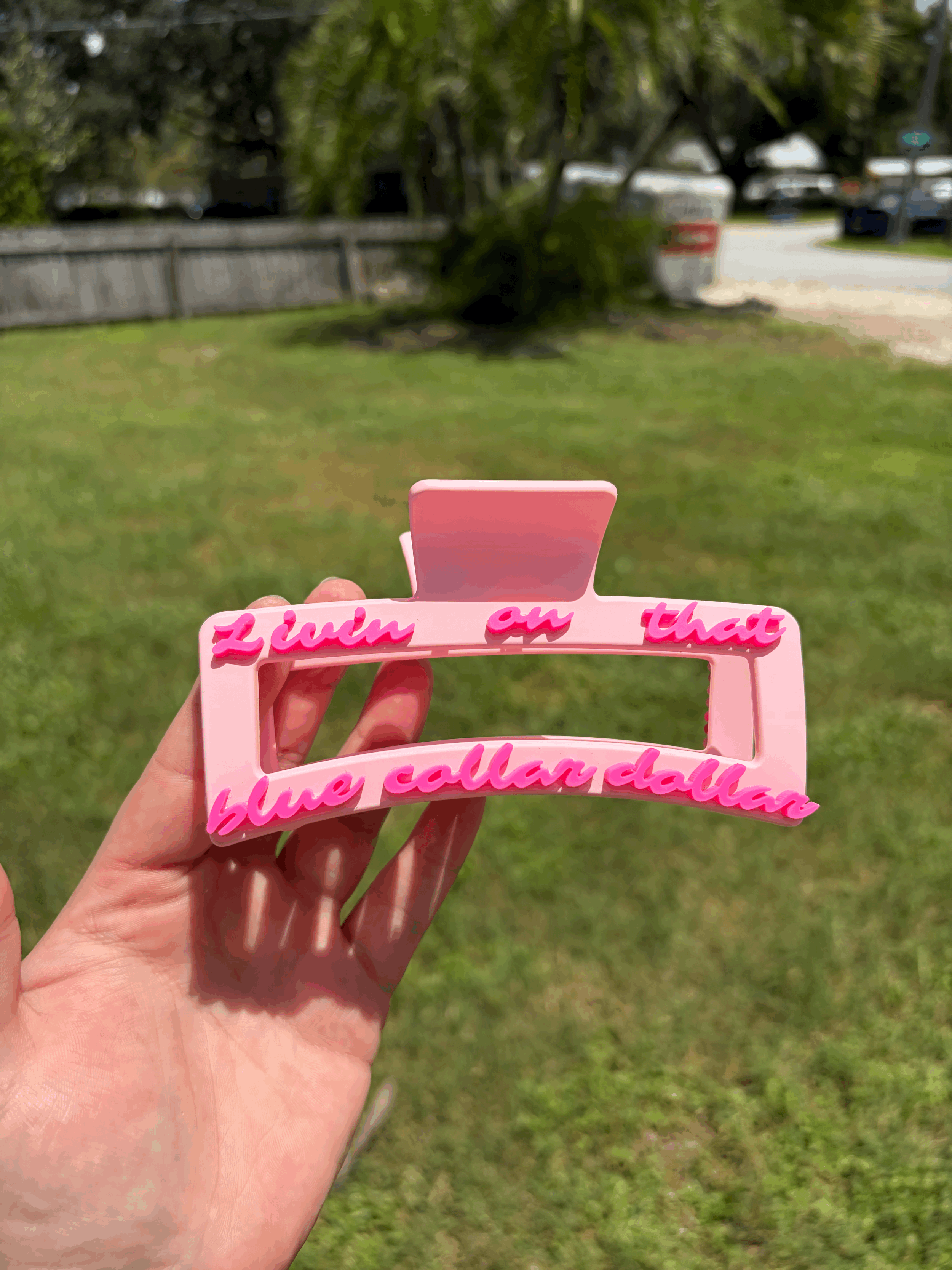 Extra Large 5 in Custom Claw Clip