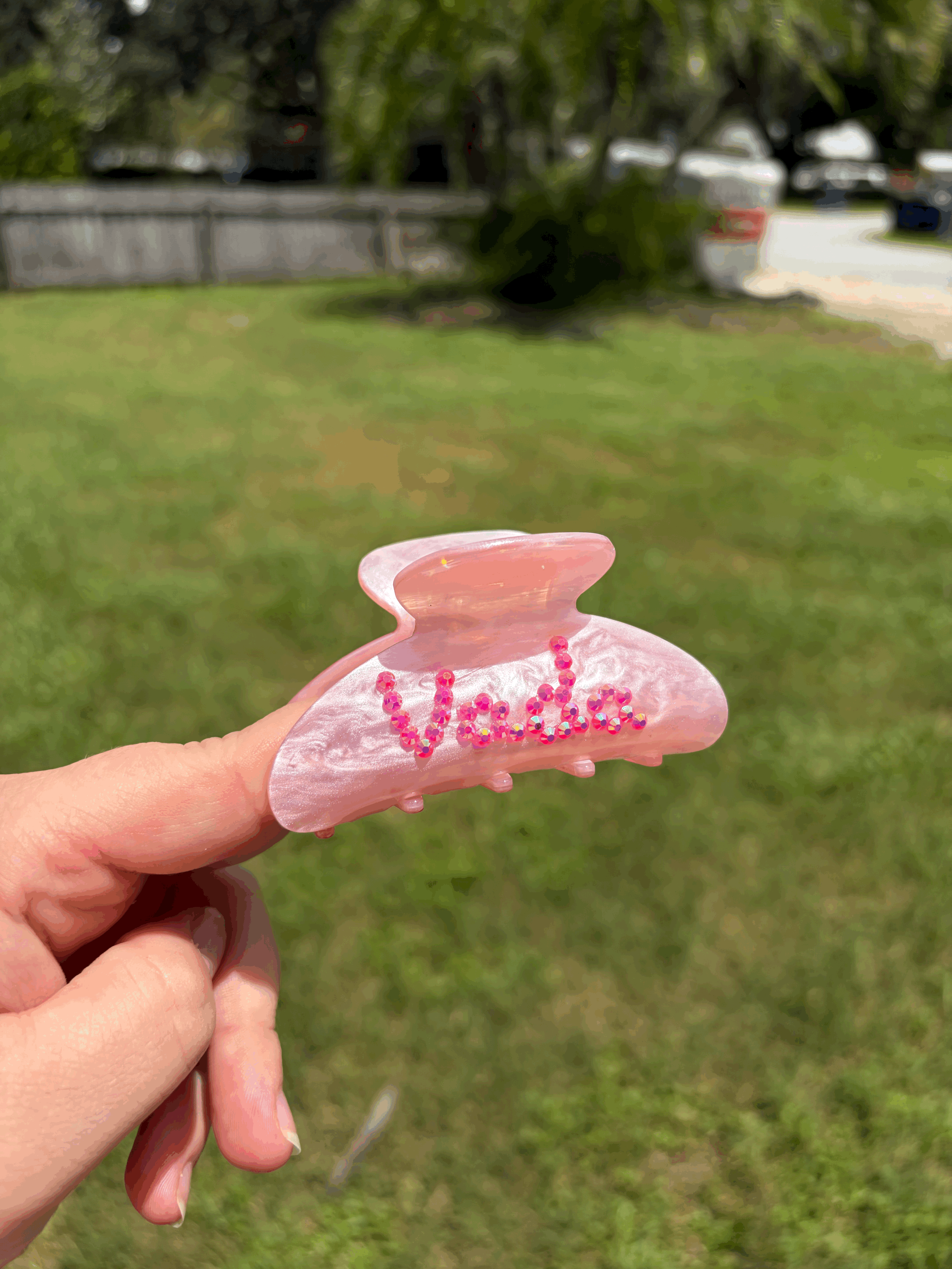 Personalized 3 inch Claw Clip