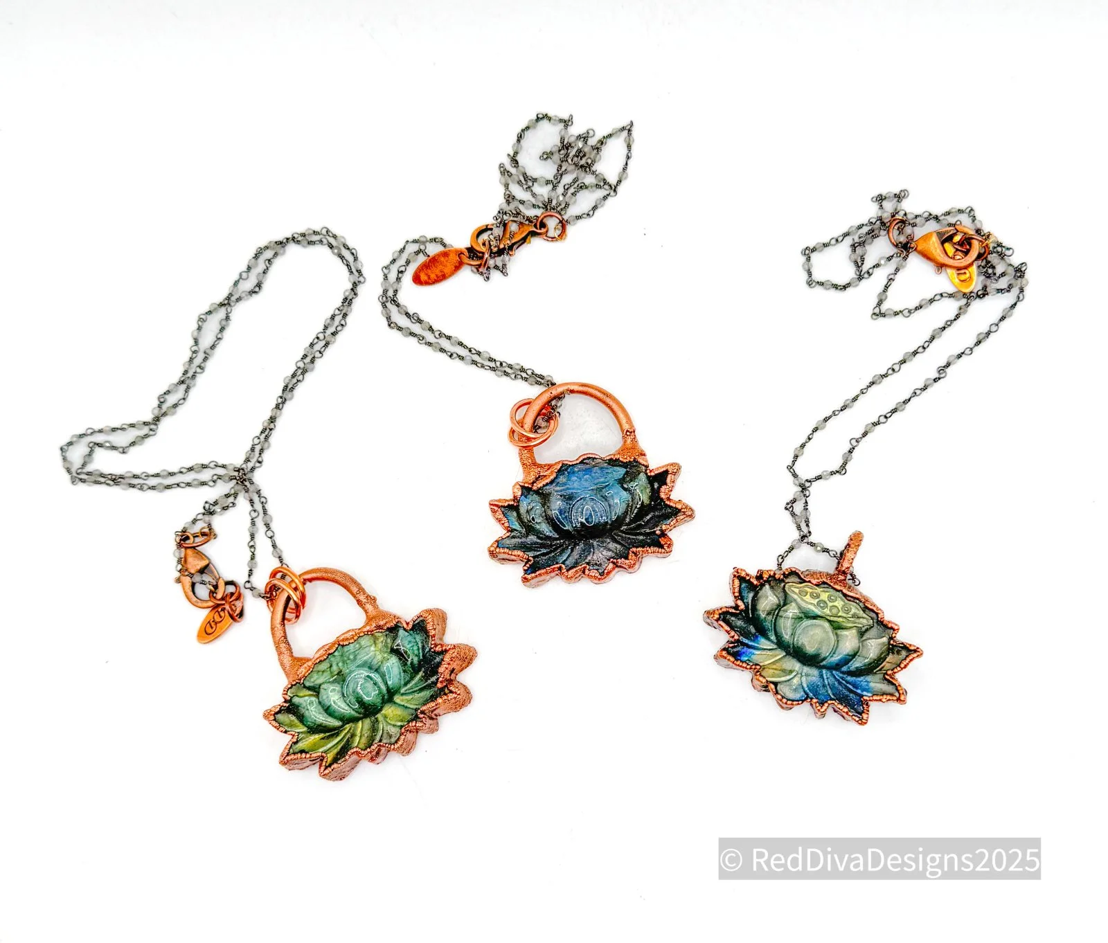 Labradorite Lotus