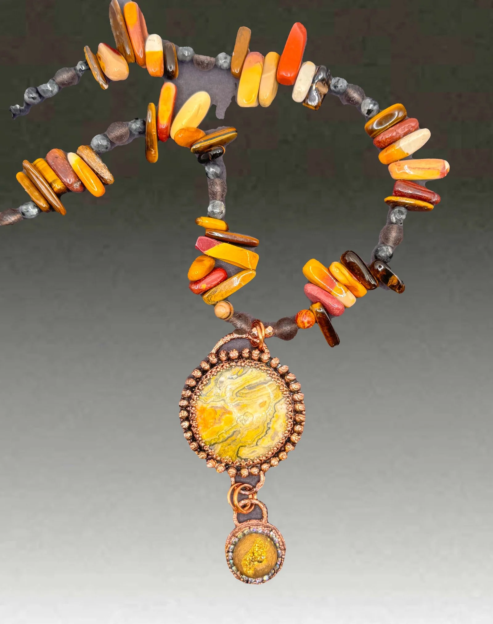 BumbleBee Jasper Necklace