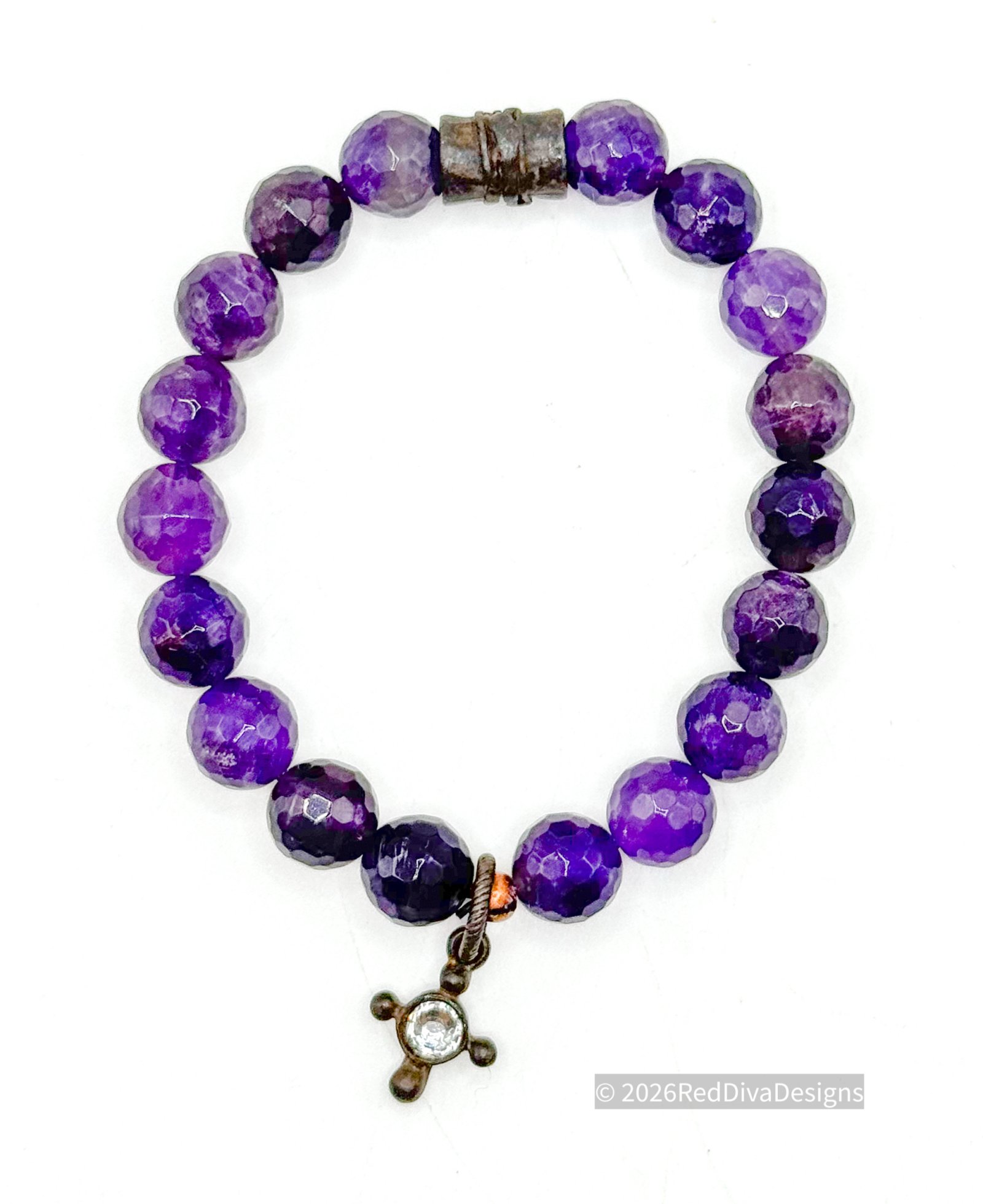Grape Amethyst Bracelet
