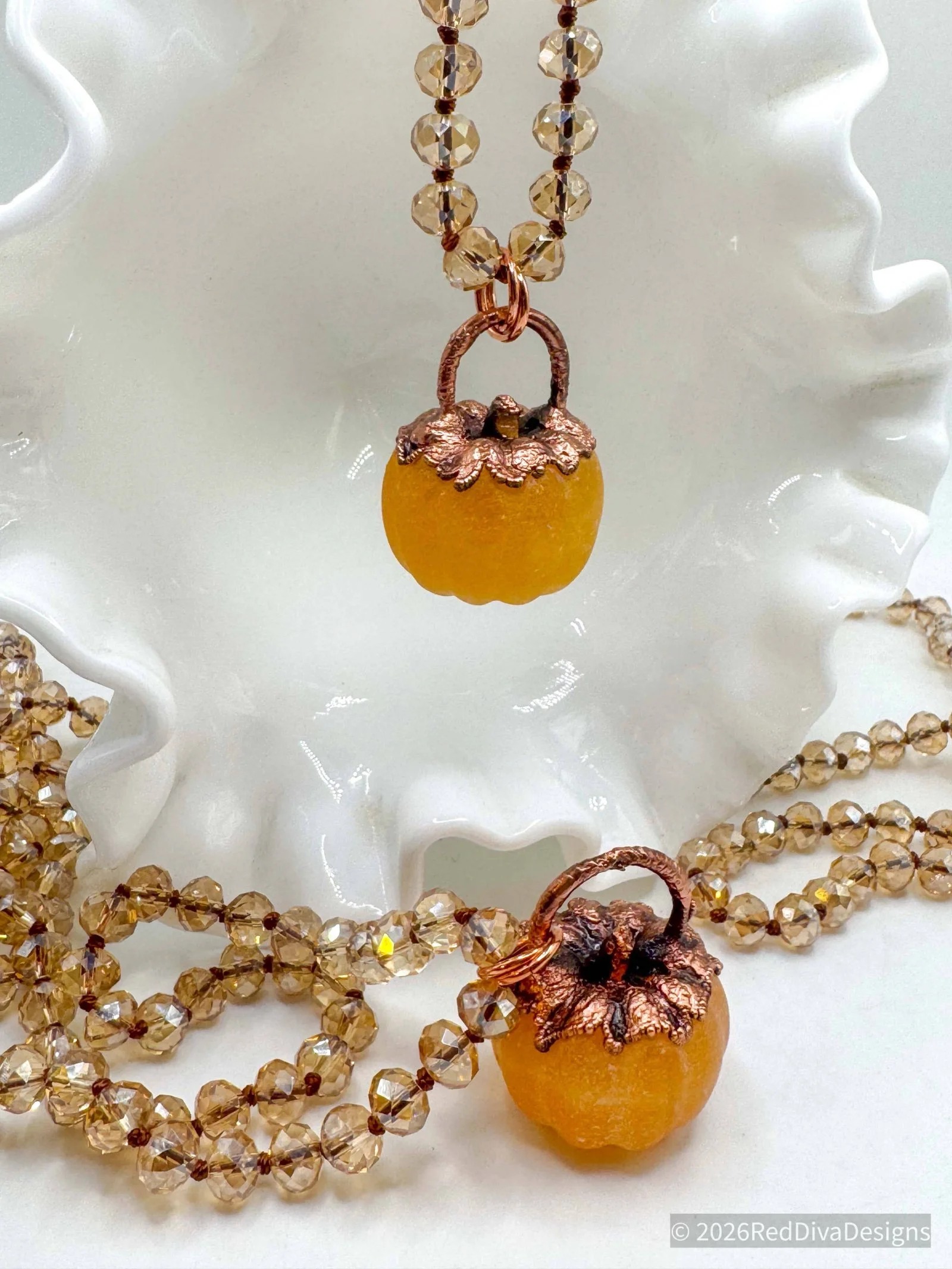 Pumpkin Queen Necklace