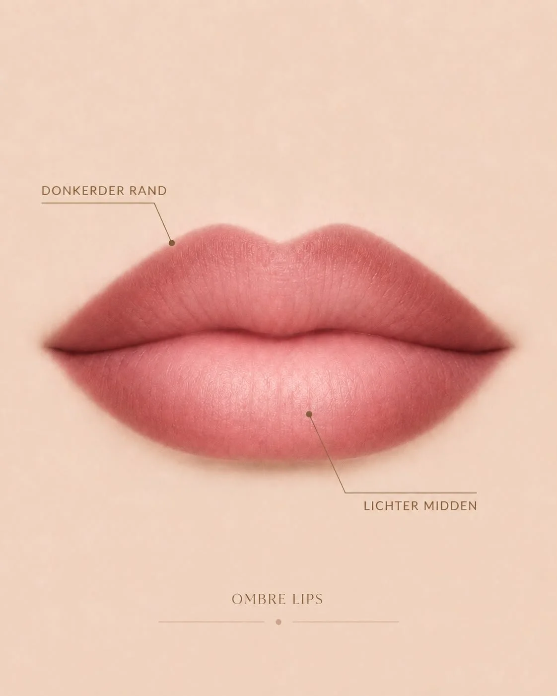 Lippen - ombre lips