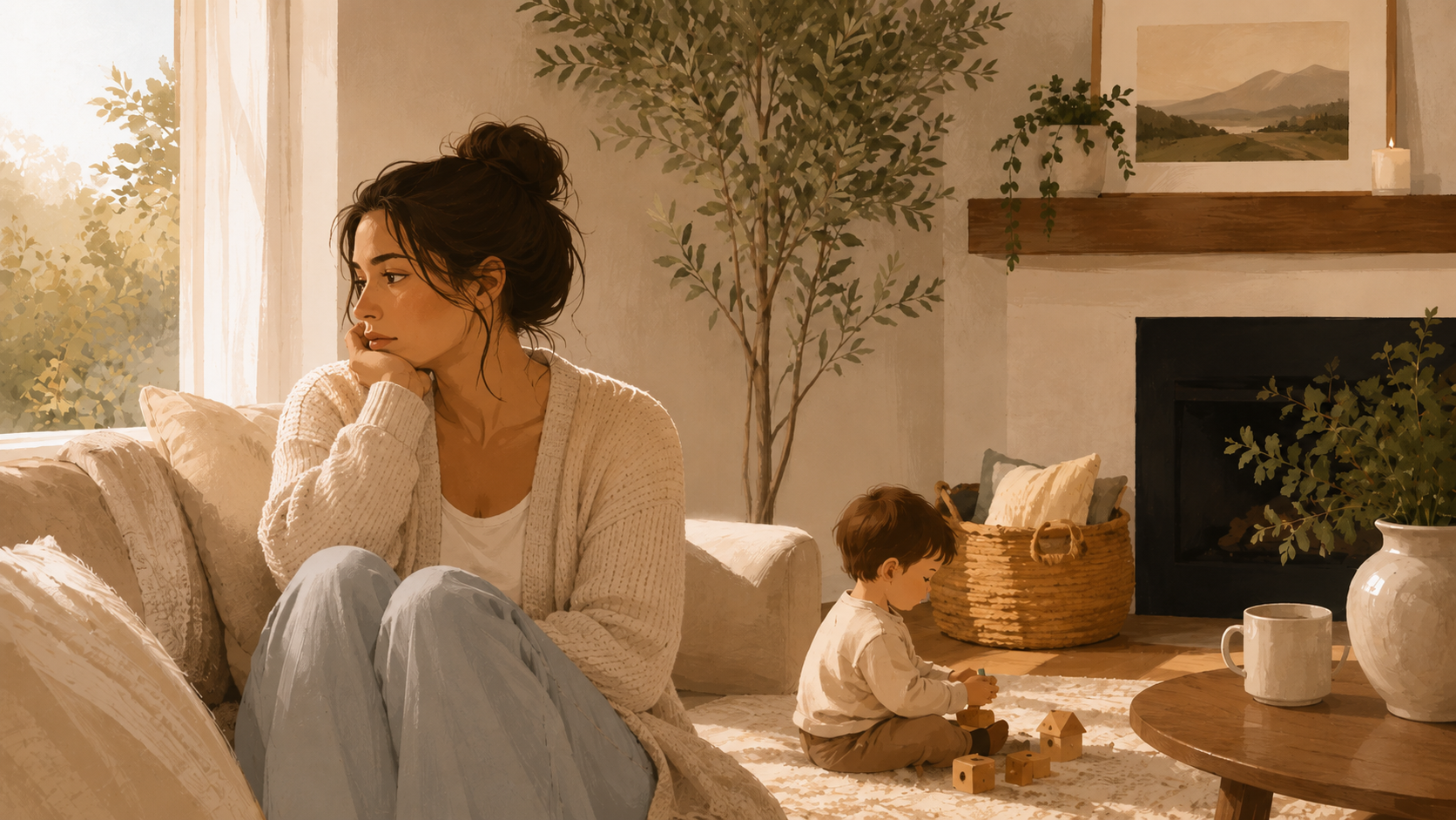 Why Motherhood Can Feel So Lonely