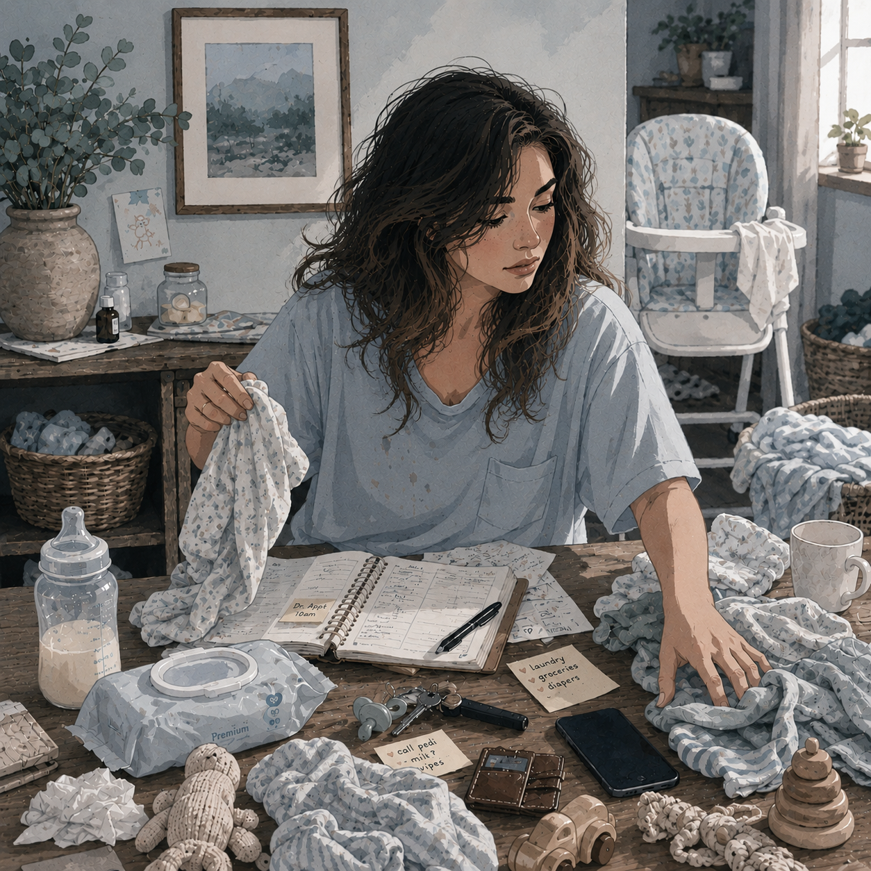 The Invisible Mental Load of Motherhood