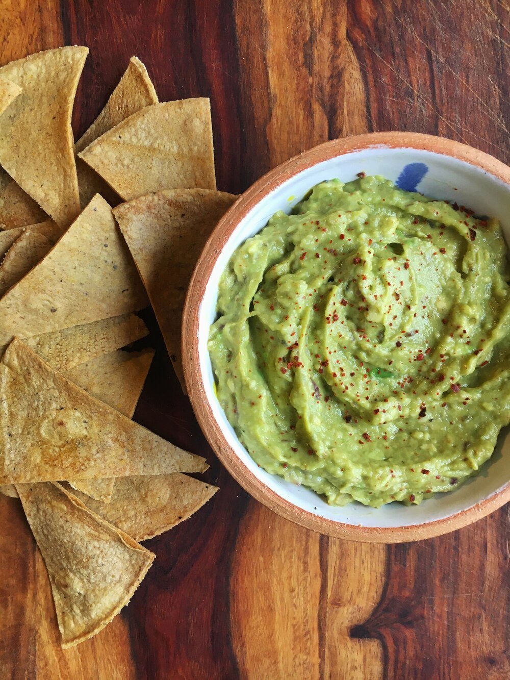 Lemon-miso guacamole. 